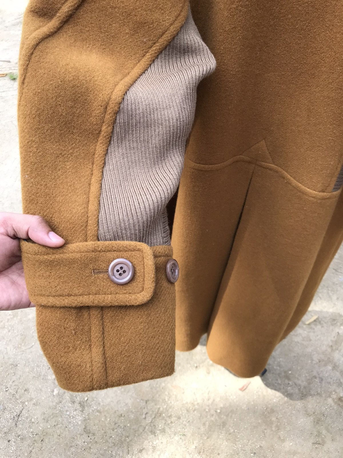 Issey Miyake Mercibeucoup By Issey Miyake Wool Long Coat Size US M / EU 48-50 / 2 - 8 Thumbnail