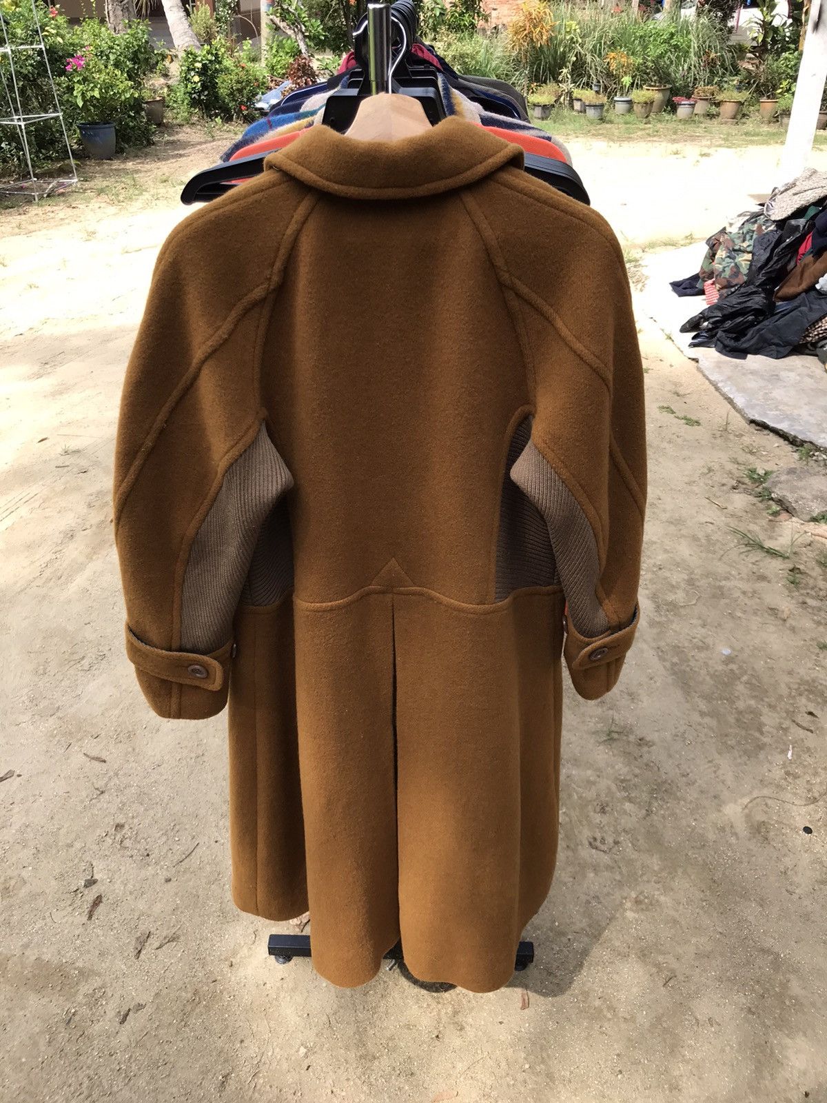 Issey Miyake Mercibeucoup By Issey Miyake Wool Long Coat Size US M / EU 48-50 / 2 - 7 Thumbnail