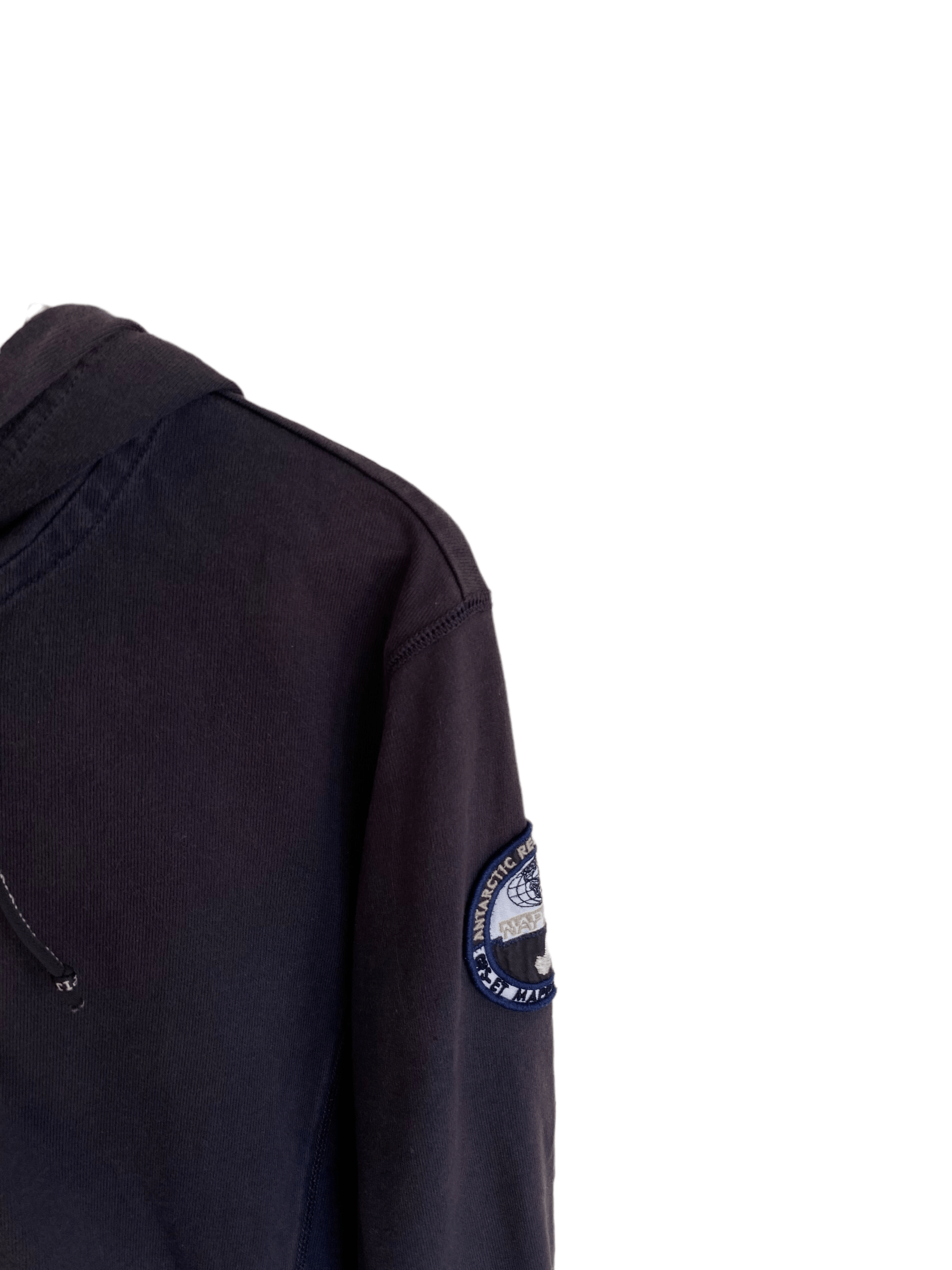 Napapijri Napapijri navy zip hoodie, size L Size US L / EU 52-54 / 3 - 3 Thumbnail