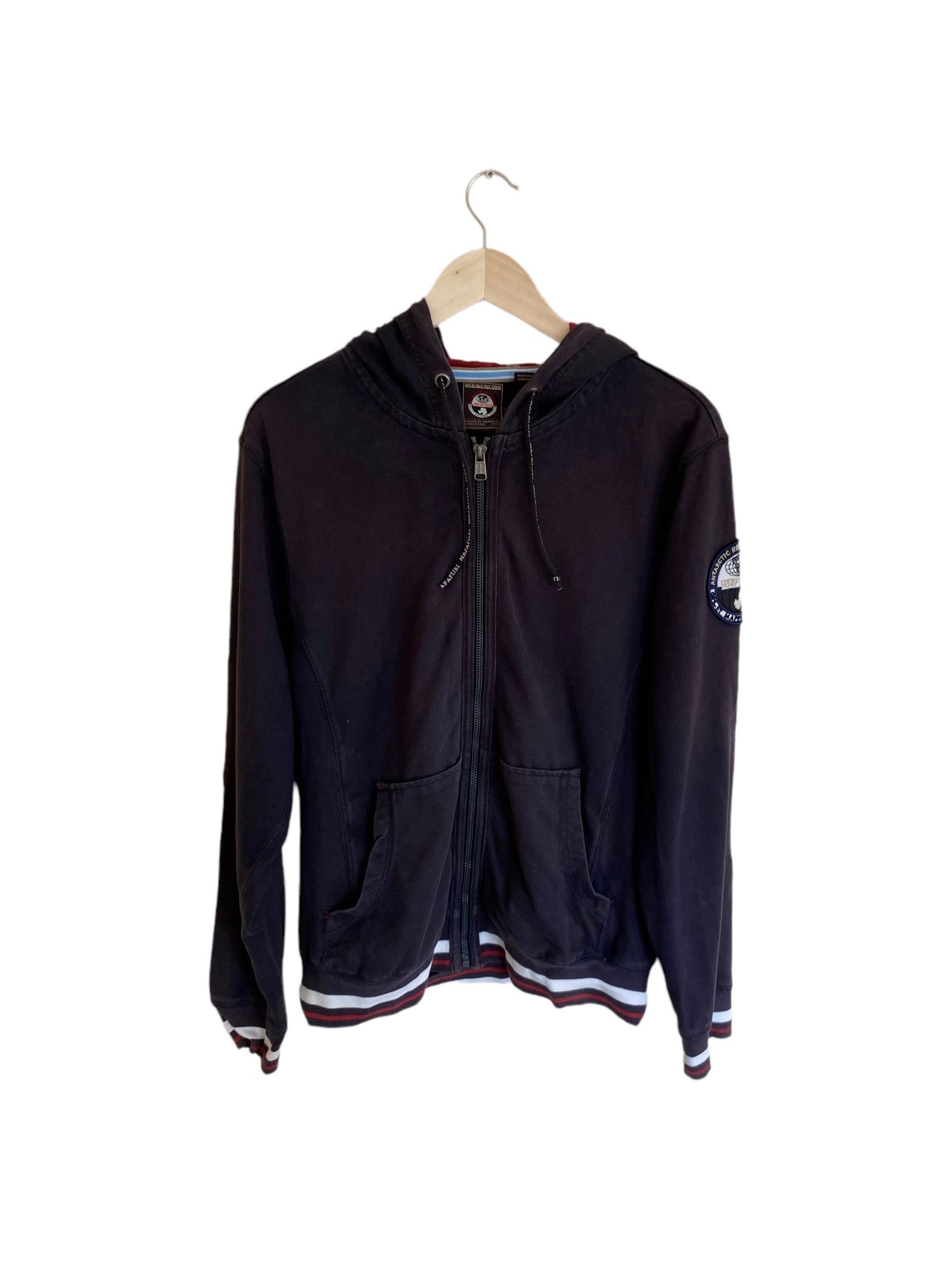 Napapijri Napapijri navy zip hoodie, size L Size US L / EU 52-54 / 3 - 1 Thumbnail