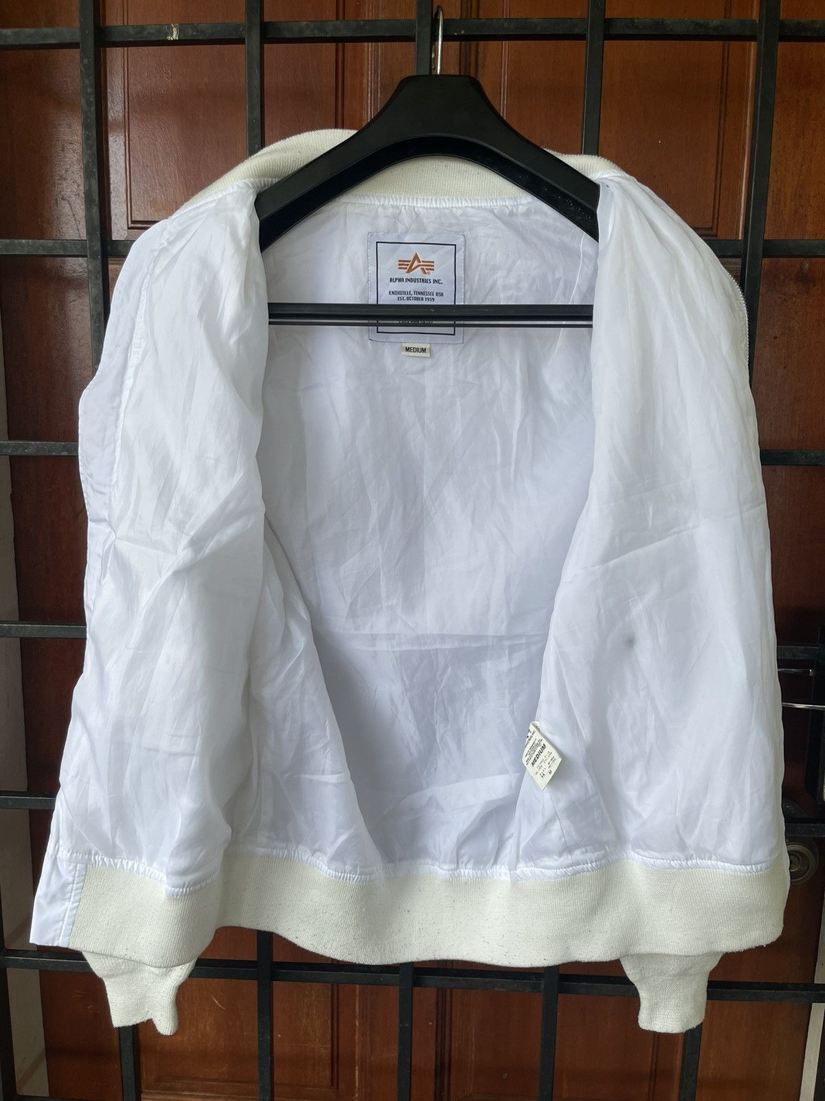 Alpha Industries Like new ALPHA INDUSTRIES BOMBER LIGHT JACKET Size US M / EU 48-50 / 2 - 10 Thumbnail