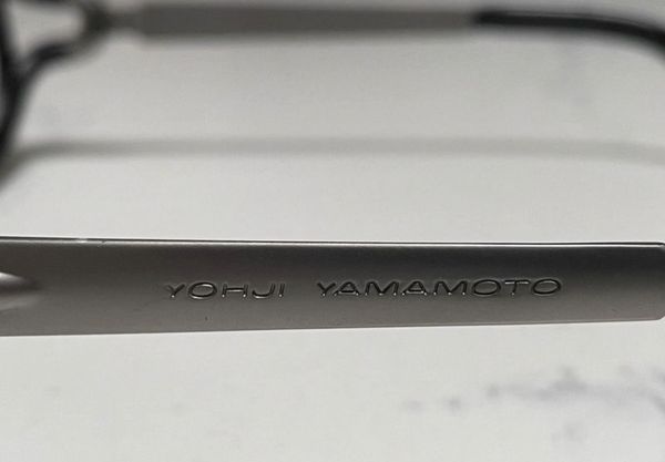 Yohji Yamamoto Black Metal & Plastic Glasses (Frames) main image 0