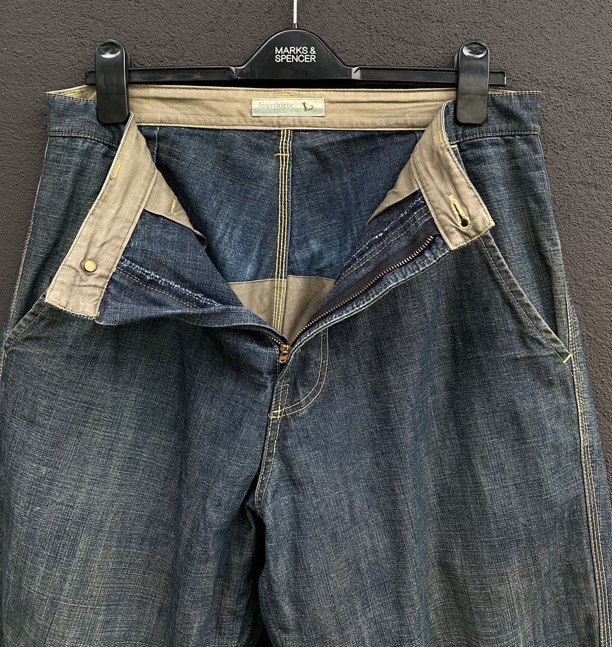 Japanese Brand Japanese Streetwear Brand Fourthirty Jeans Size US 34 / EU 50 - 15 Thumbnail