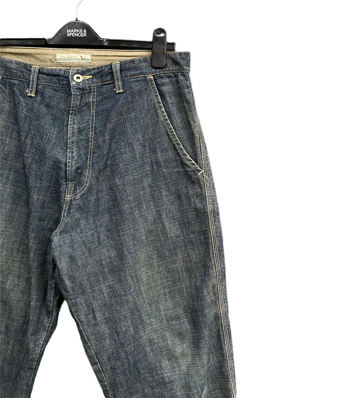 Japanese Brand Japanese Streetwear Brand Fourthirty Jeans Size US 34 / EU 50 - 2 Thumbnail