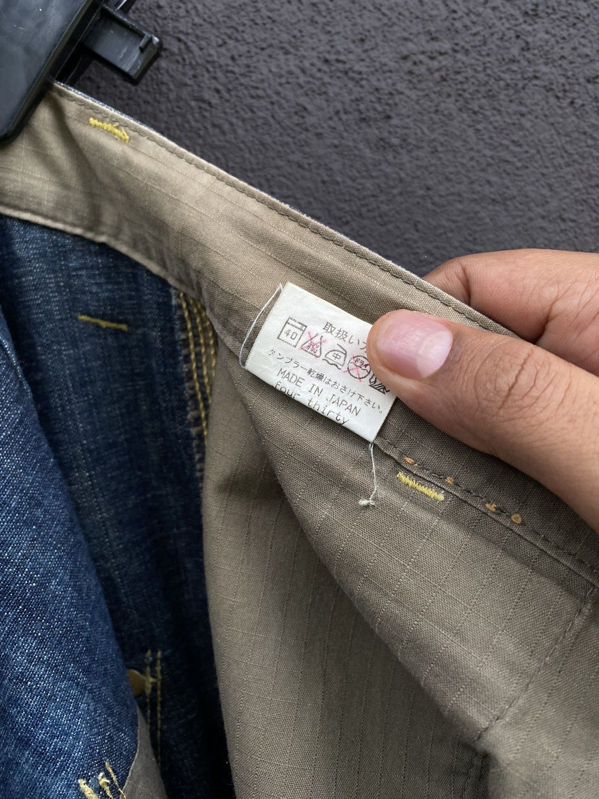Japanese Brand Japanese Streetwear Brand Fourthirty Jeans Size US 34 / EU 50 - 16 Thumbnail