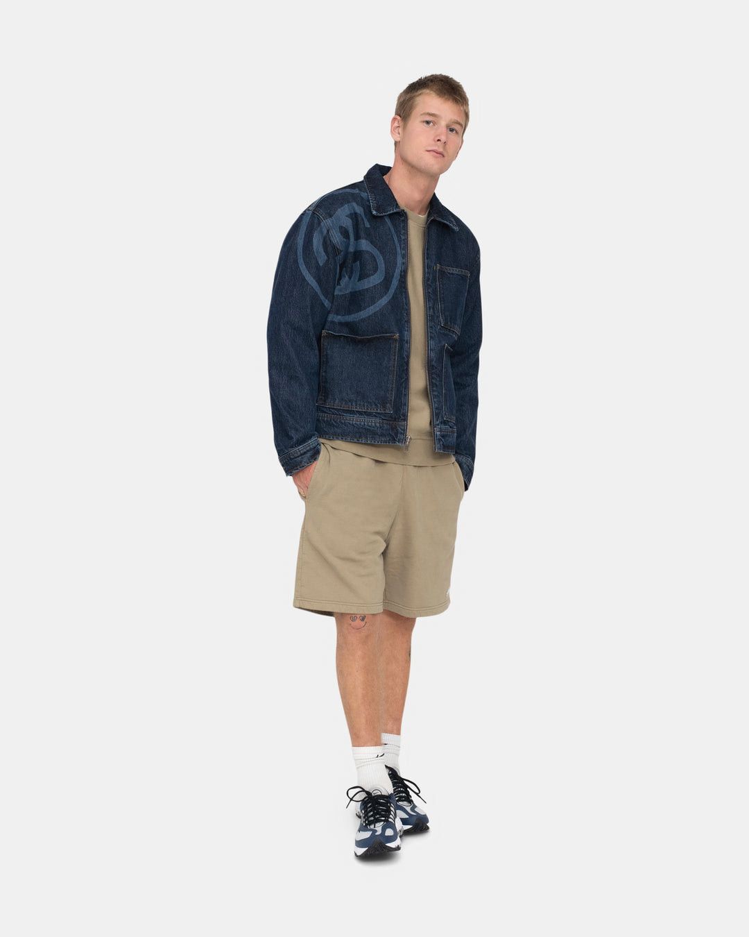 STUSSY SS-LINK ZIP WORK JACKET