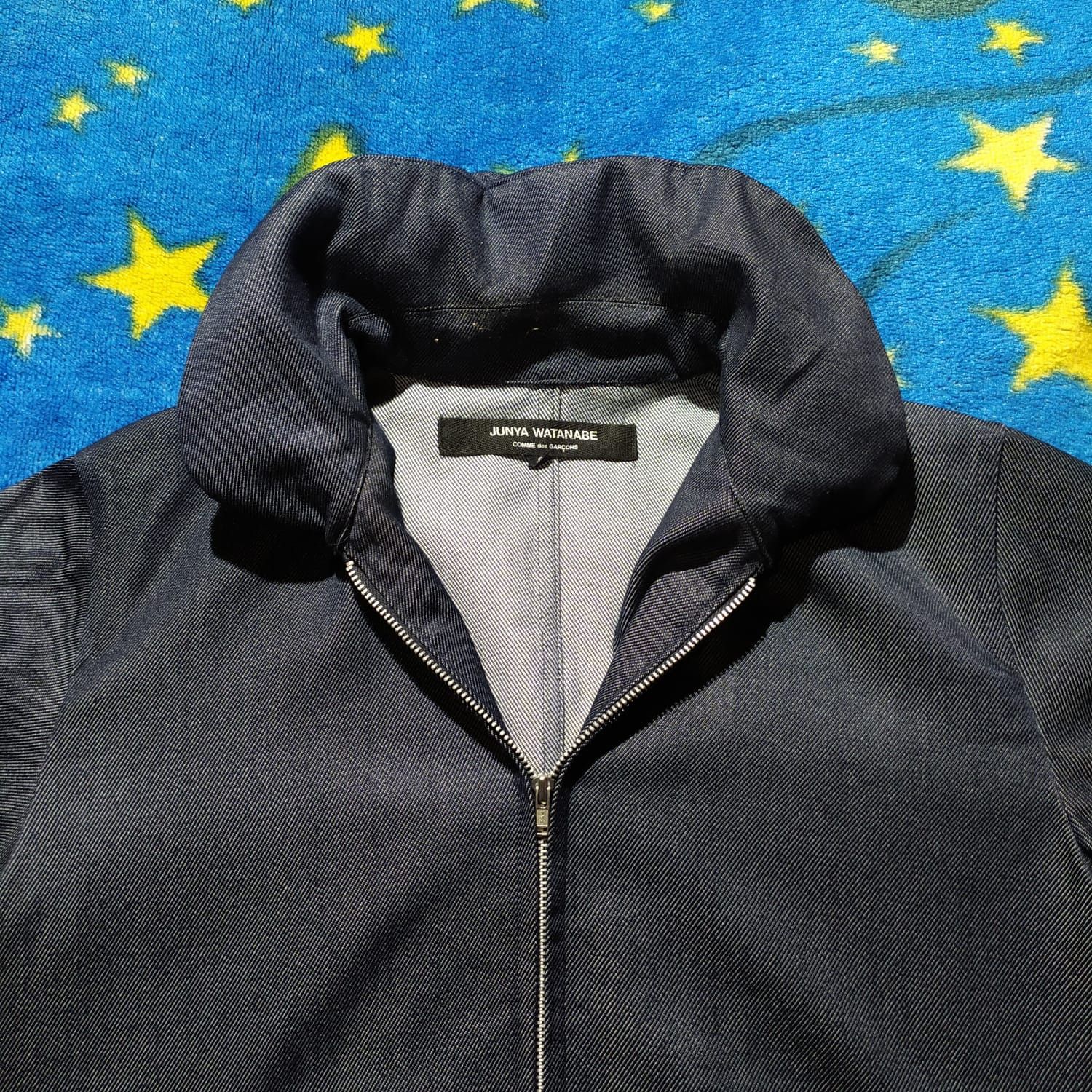 Comme des Garcons Vintage Junya Watanabe Denim Jacket 1999 Size S / US 4 / IT 40 - 2 Thumbnail