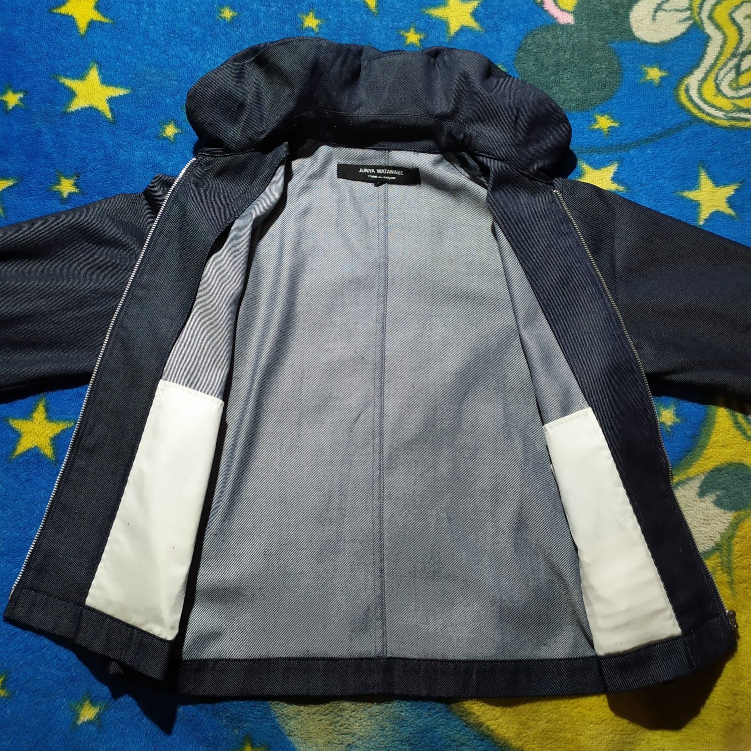 Comme des Garcons Vintage Junya Watanabe Denim Jacket 1999 Size S / US 4 / IT 40 - 4 Thumbnail