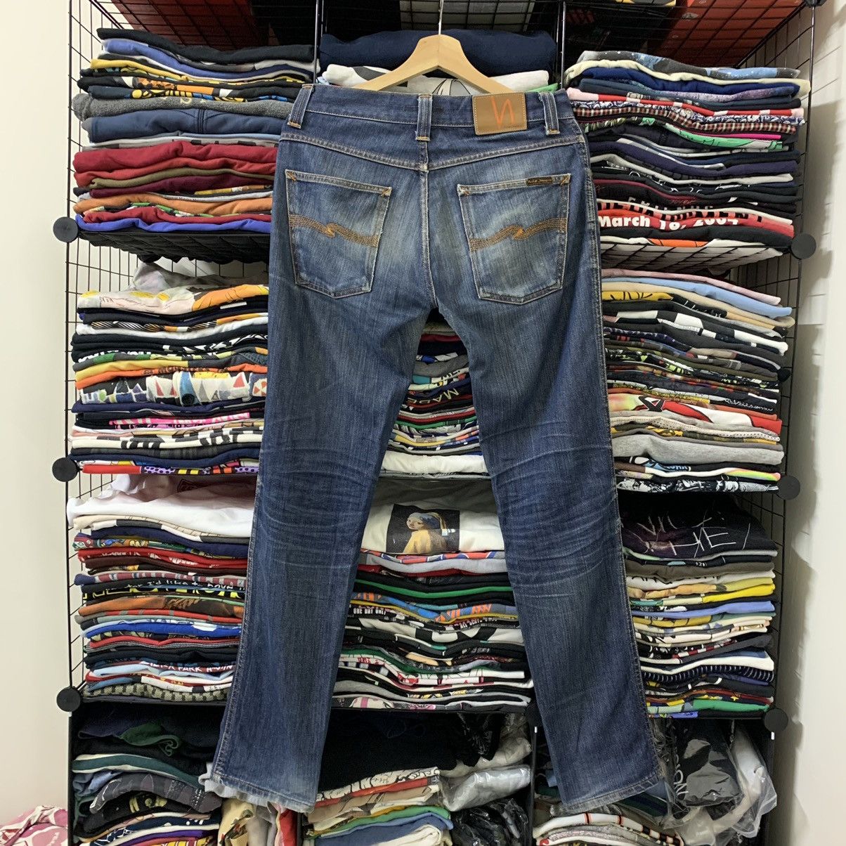 Designer × Nudie Jeans NUDIE JEANS SLIM JIM MADE IN ITALY Size US 31 - 2 Thumbnail
