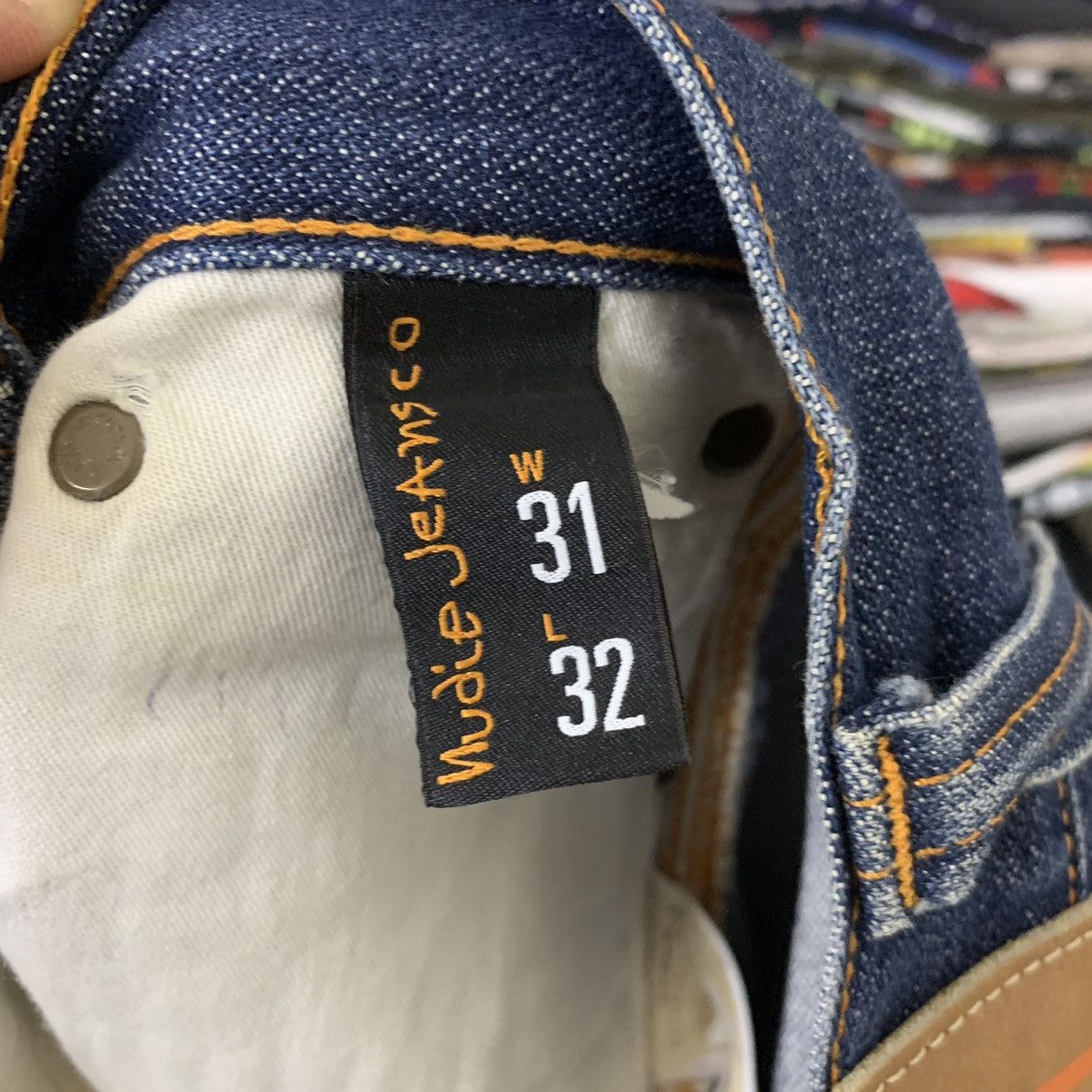 Designer × Nudie Jeans NUDIE JEANS SLIM JIM MADE IN ITALY Size US 31 - 11 Thumbnail