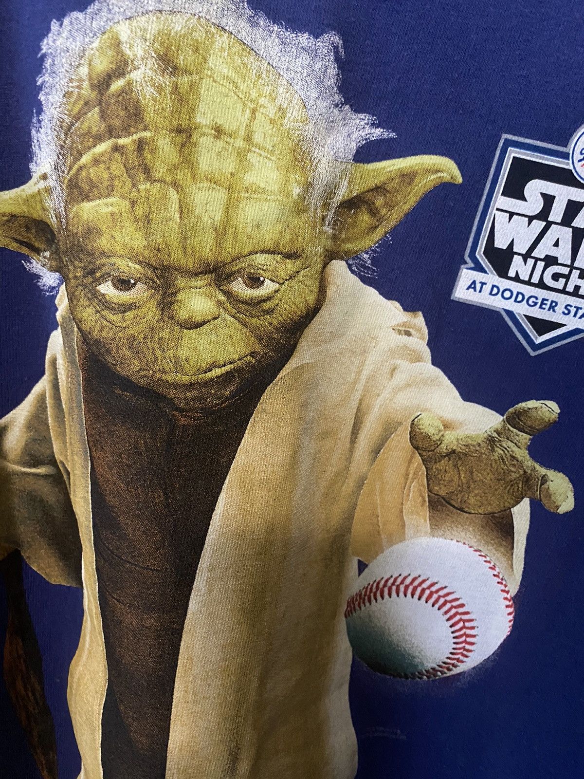 Gildan 2015 Dodgers Yoda Shirt Size US M / EU 48-50 / 2 - 5 Thumbnail