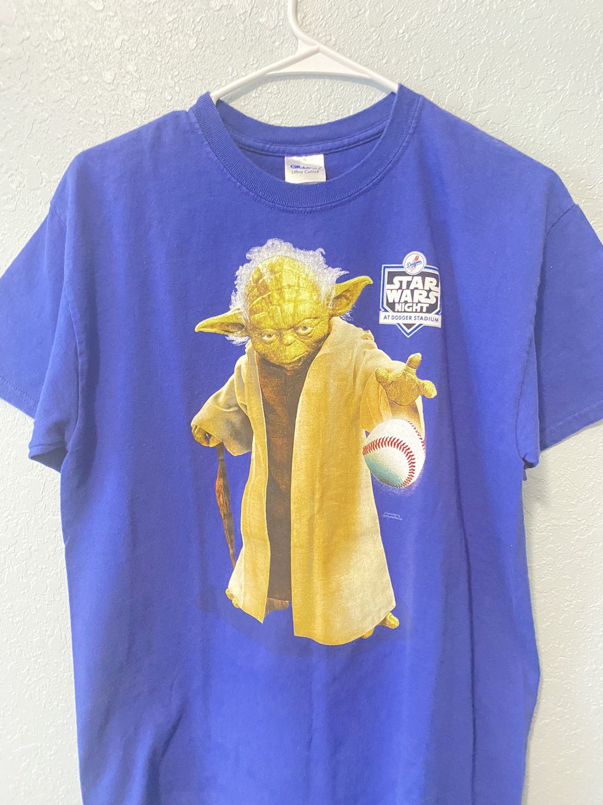 Gildan 2015 Dodgers Yoda Shirt Size US M / EU 48-50 / 2 - 1 Thumbnail