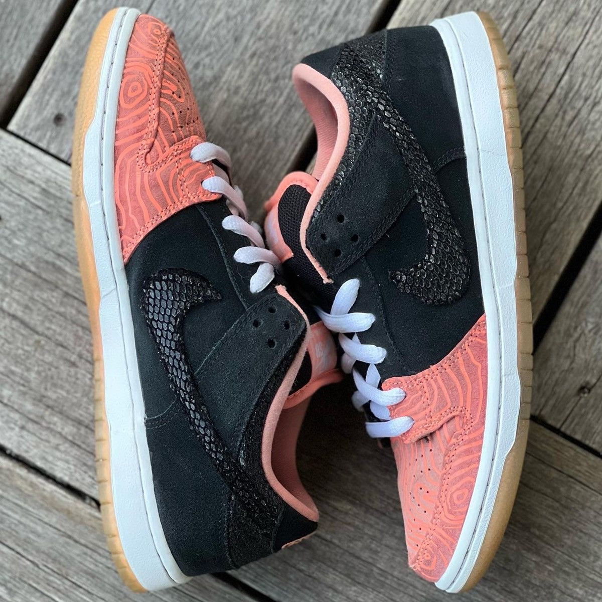 dunk low fish ladder