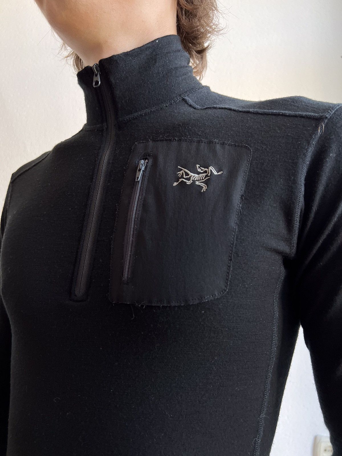 Veste Polaire Femme Arc’teryx Vintage – Logo Polartec – Taille M – Noir – Occasion Très Bon état