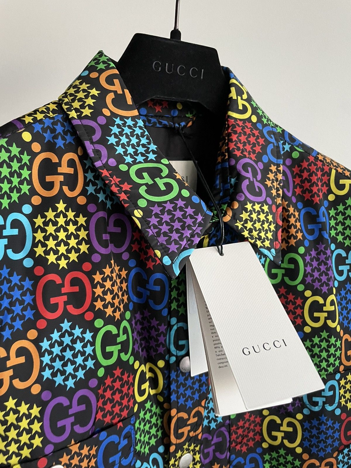 Gucci $2,200 Value Super Runway Gucci Limited Edition Logo Vest Size US XXL / EU 58 / 5 - 5 Thumbnail