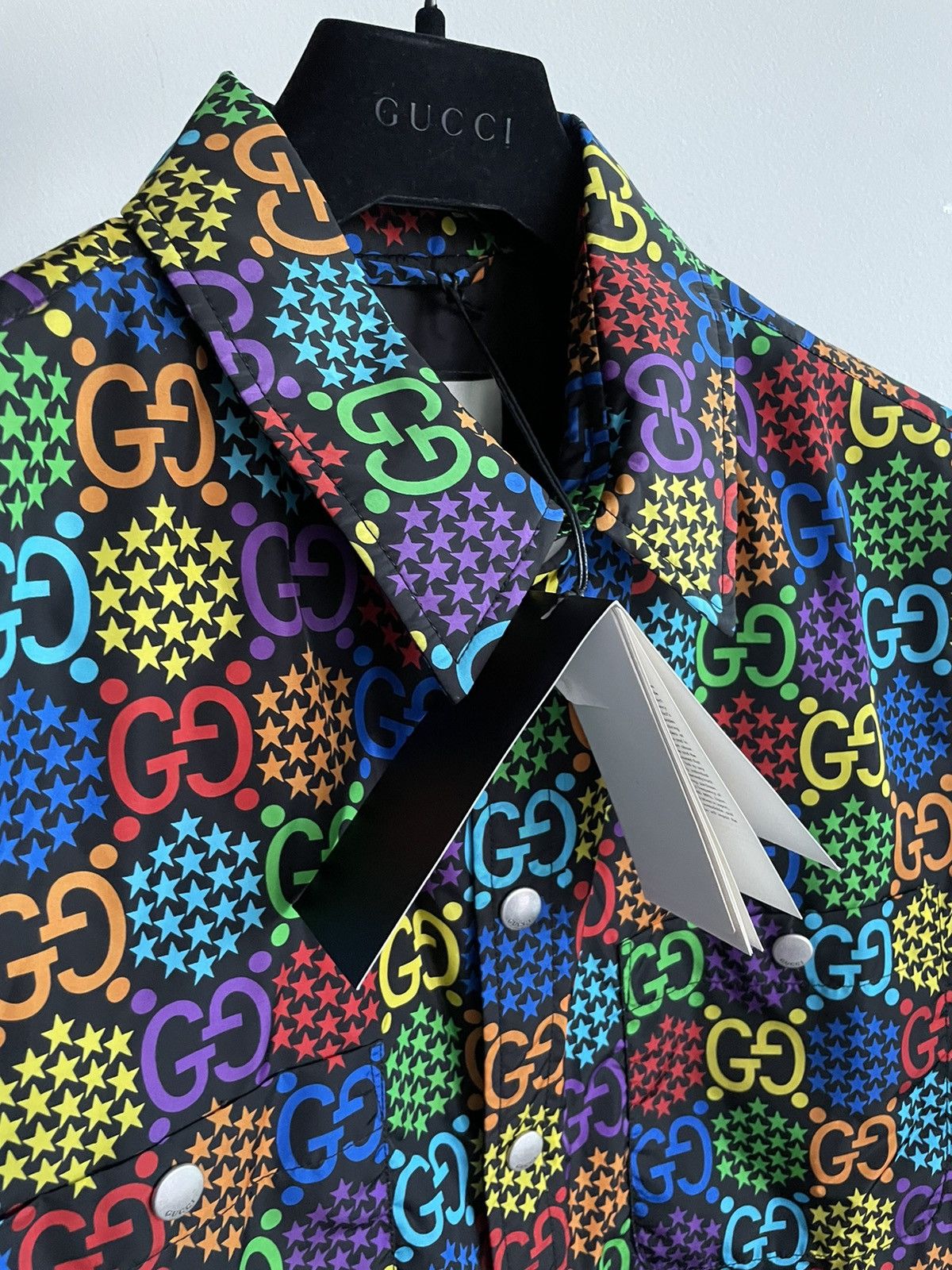 Gucci $2,200 Value Super Runway Gucci Limited Edition Logo Vest Size US XXL / EU 58 / 5 - 21 Thumbnail