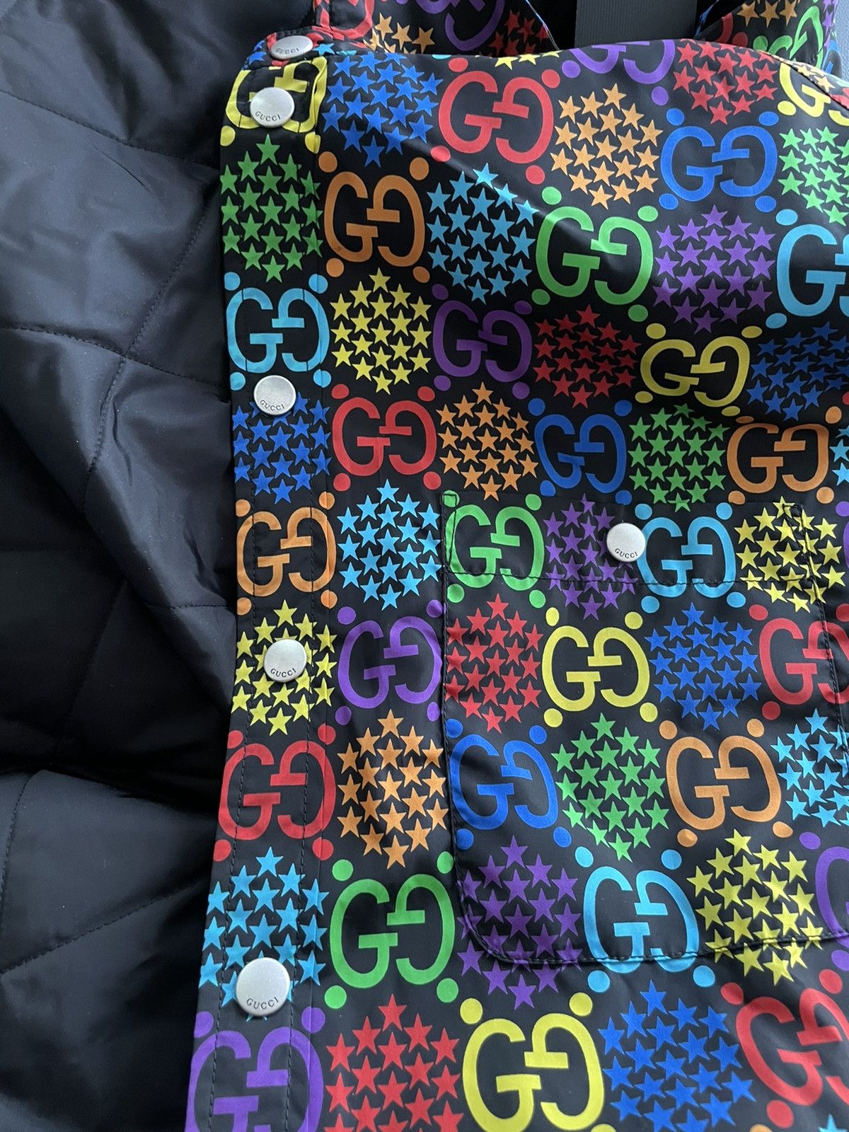 Gucci $2,200 Value Super Runway Gucci Limited Edition Logo Vest Size US XXL / EU 58 / 5 - 18 Thumbnail