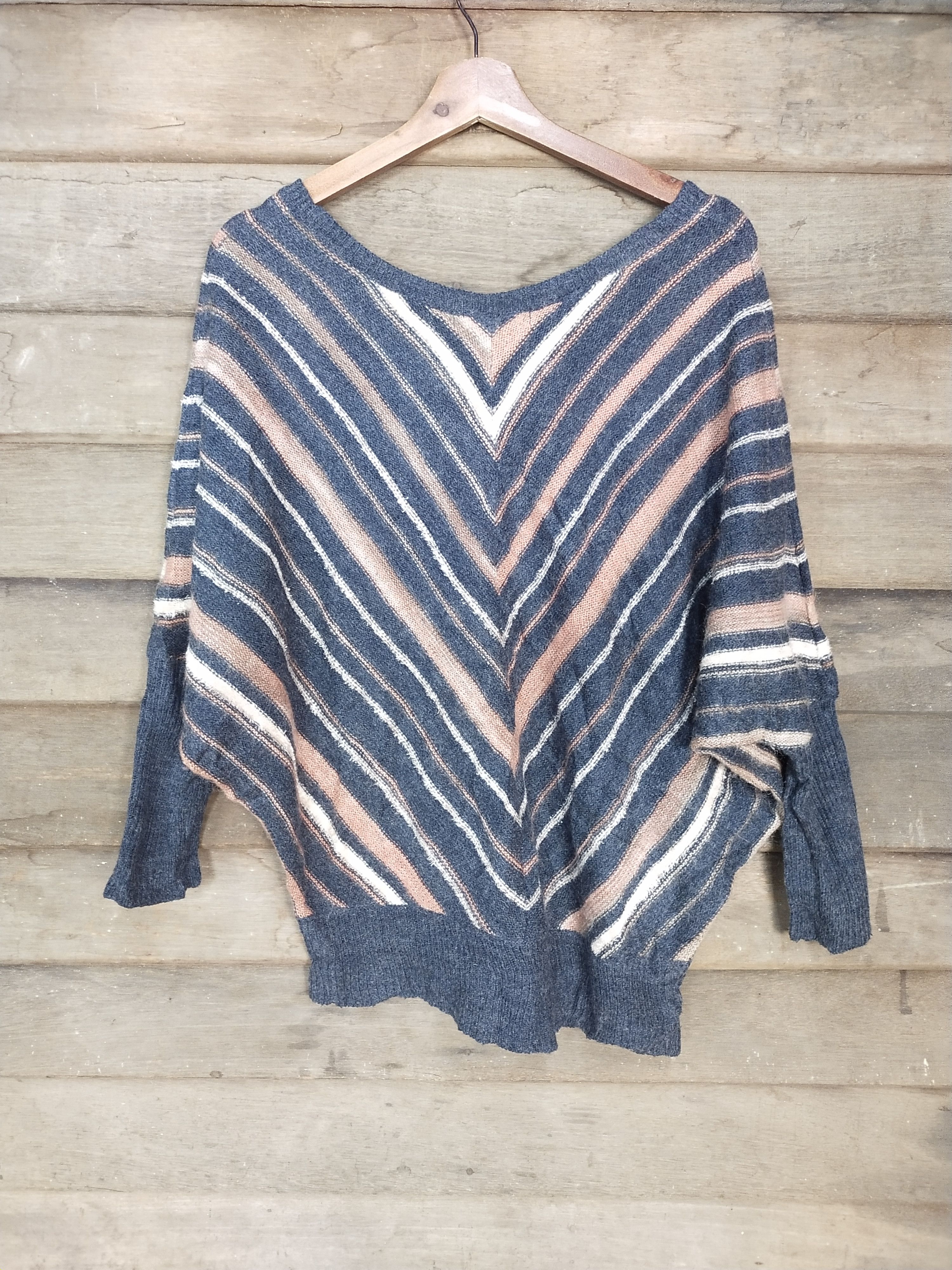 Vintage Pageboy three colour stripe knitwear #S200 Size M / US 6-8 / IT 42-44 - 8 Thumbnail