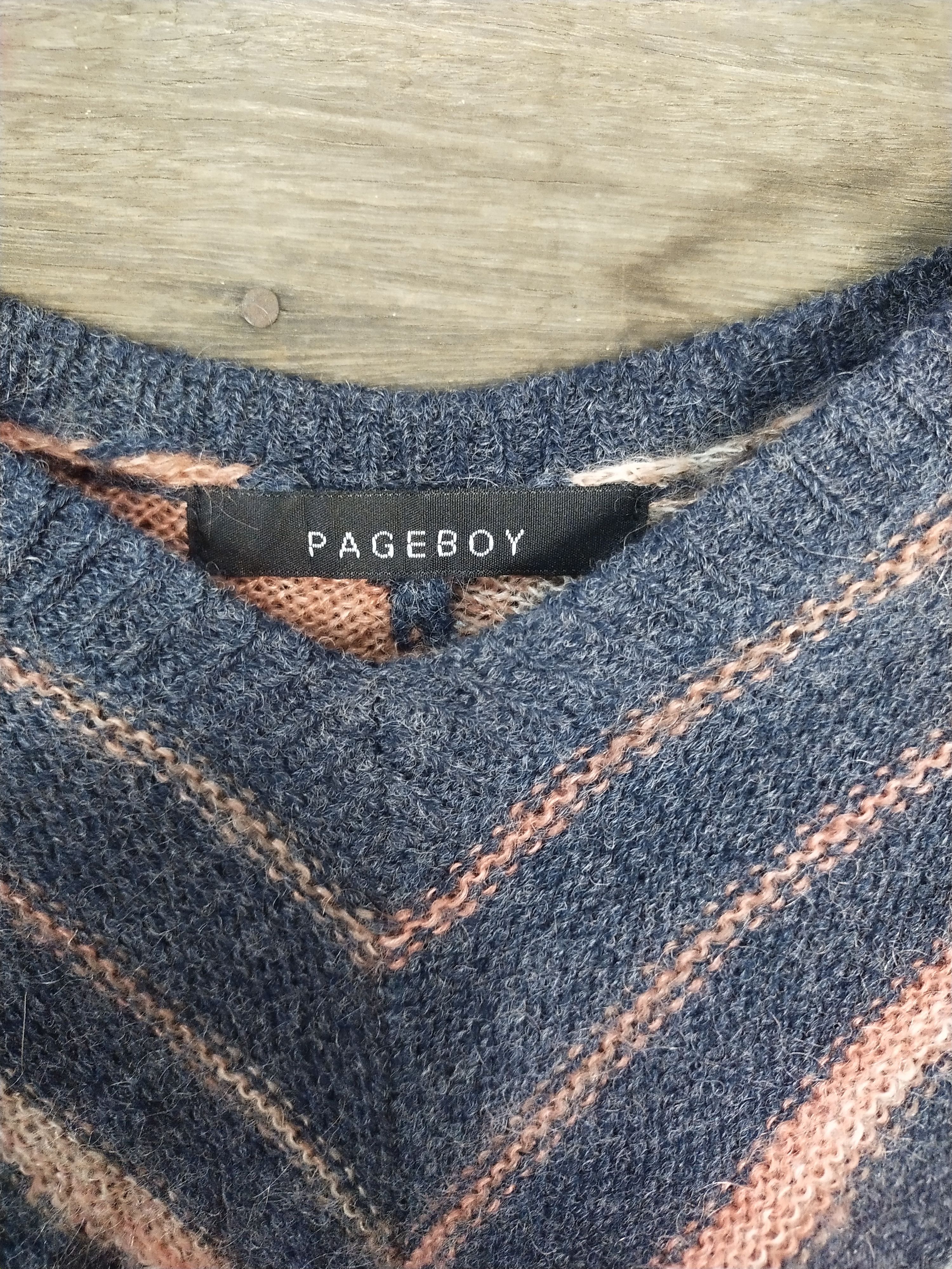 Vintage Pageboy three colour stripe knitwear #S200 Size M / US 6-8 / IT 42-44 - 5 Thumbnail
