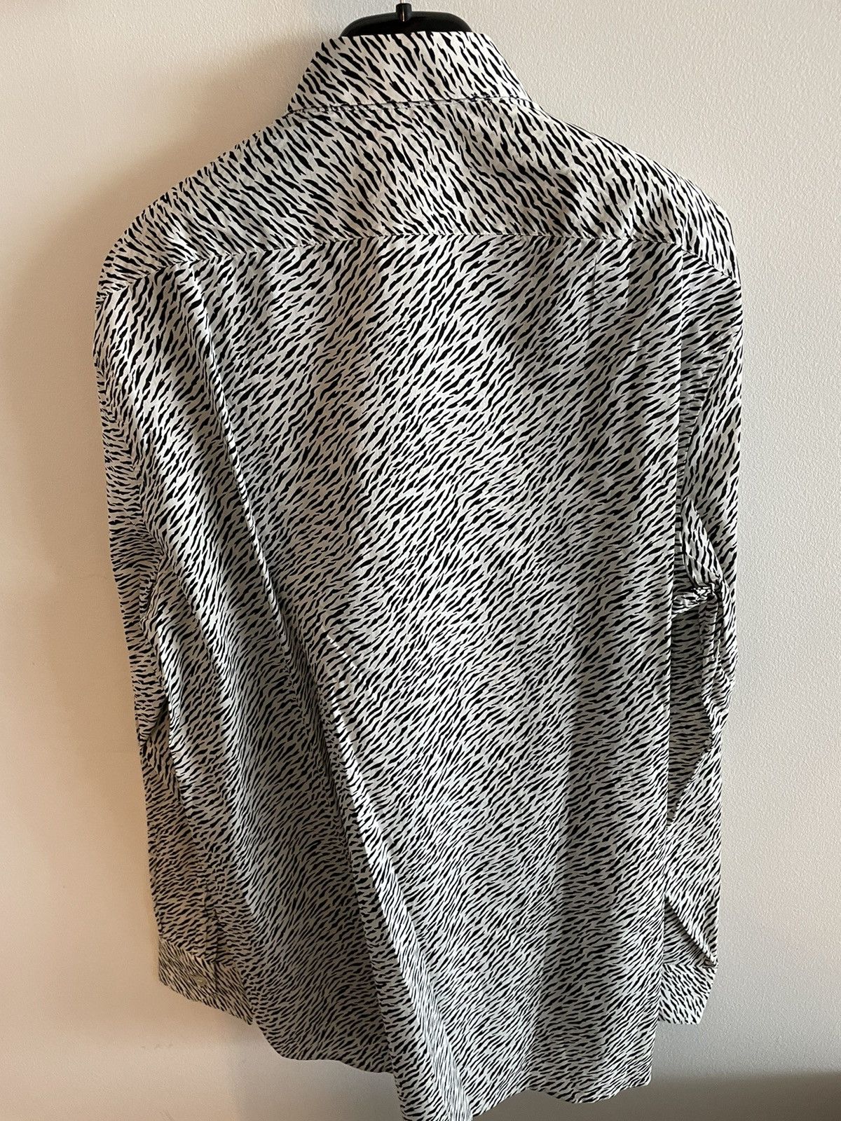 Hedi Slimane × Saint Laurent Paris × Yves Saint Laurent Runway Limited Edition Saint Laurent Zebra Shirt Brand New Size US XL / EU 56 / 4 - 19 Thumbnail