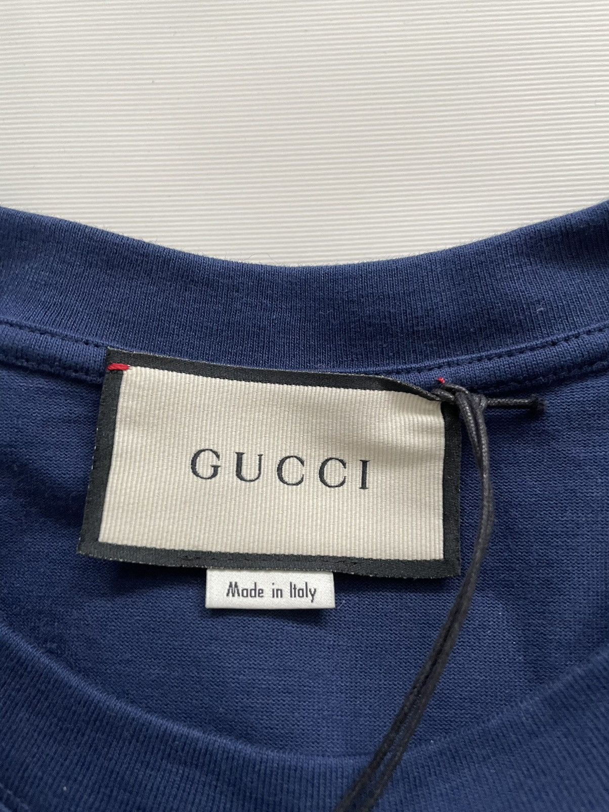 Gucci $2k Brand New Super Runway Embroidery Tennis Logo Shirt Size US XL / EU 56 / 4 - 9 Thumbnail