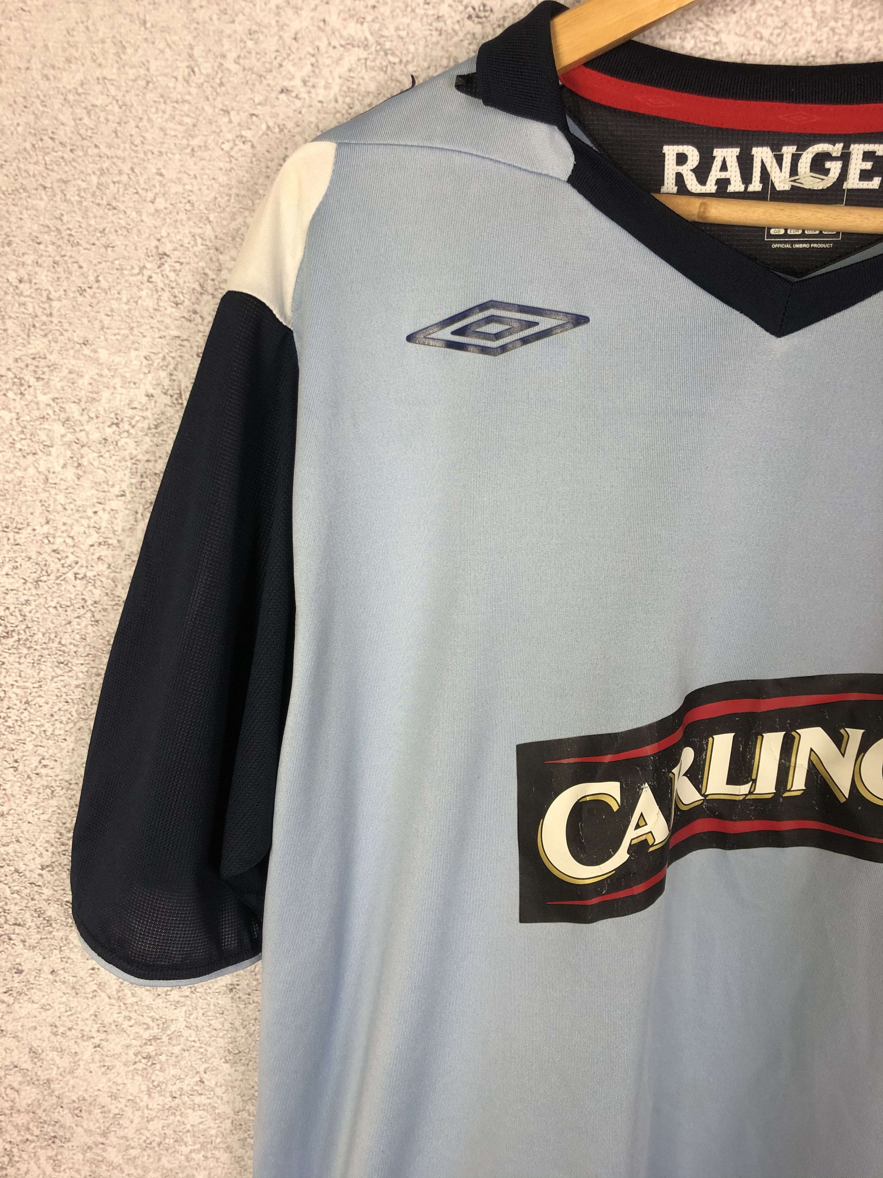 Umbro FC Rangers Vintage 2006 2007 Umbro Soccer Jersey Shirt Size US XXL / EU 58 / 5 - 5 Thumbnail