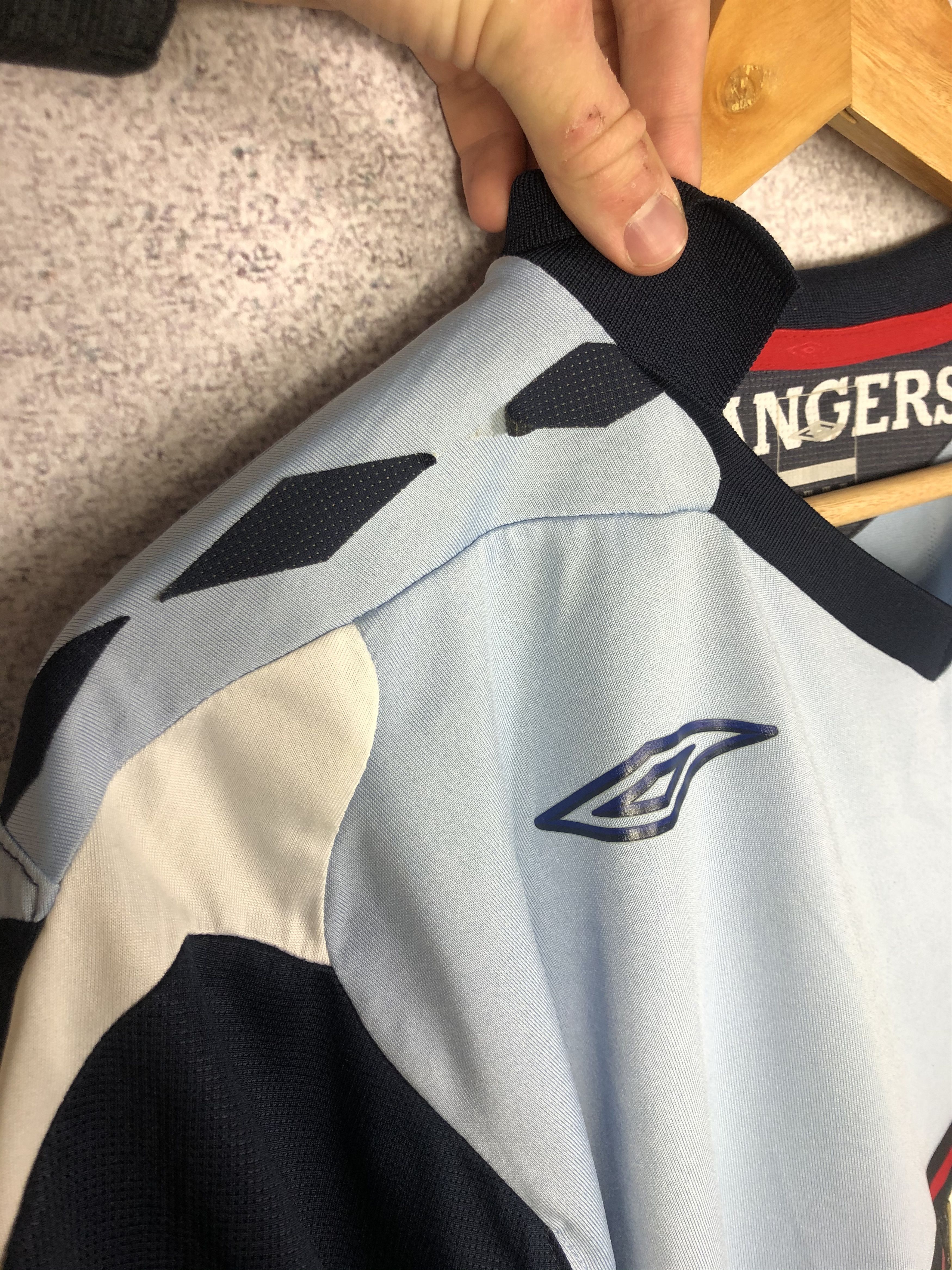 Umbro FC Rangers Vintage 2006 2007 Umbro Soccer Jersey Shirt Size US XXL / EU 58 / 5 - 7 Thumbnail