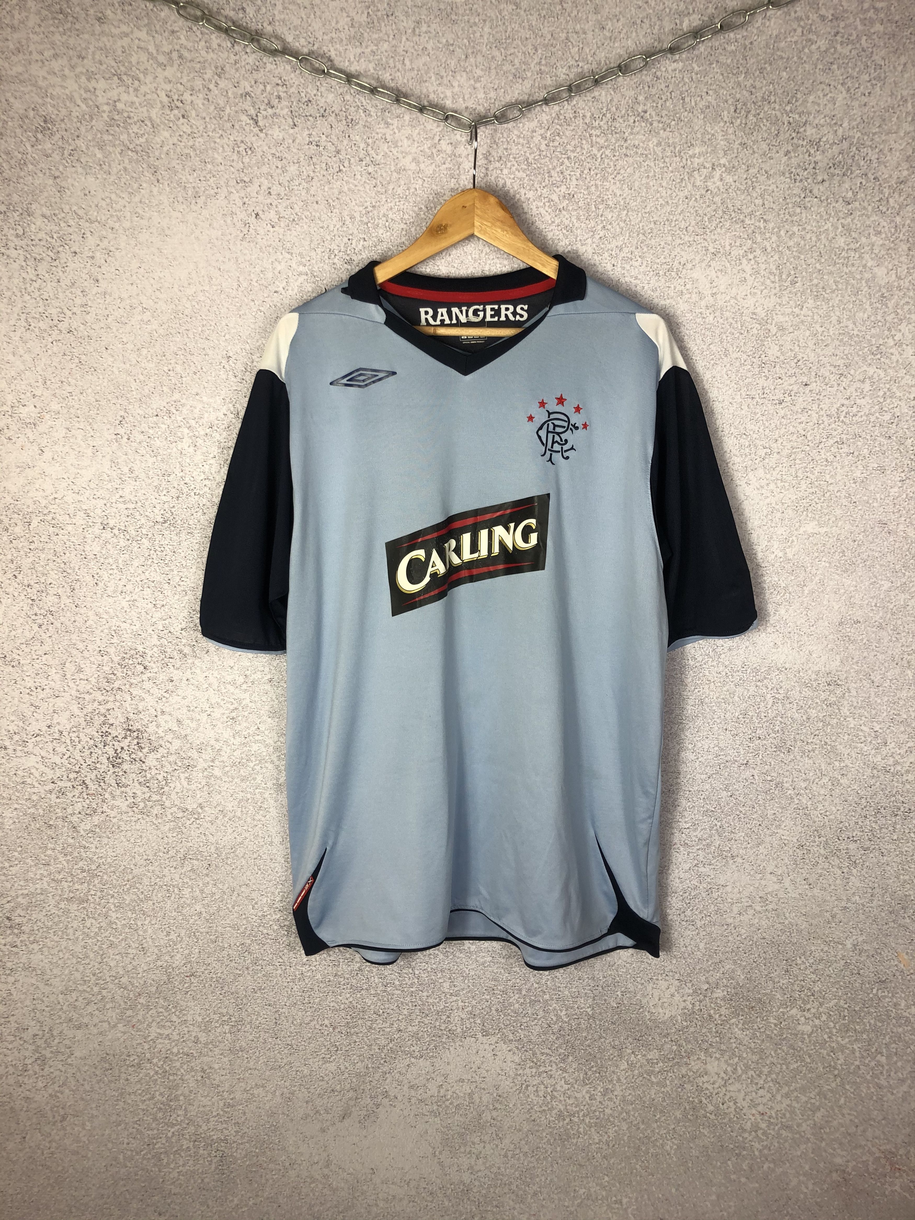 Umbro FC Rangers Vintage 2006 2007 Umbro Soccer Jersey Shirt Size US XXL / EU 58 / 5 - 1 Thumbnail