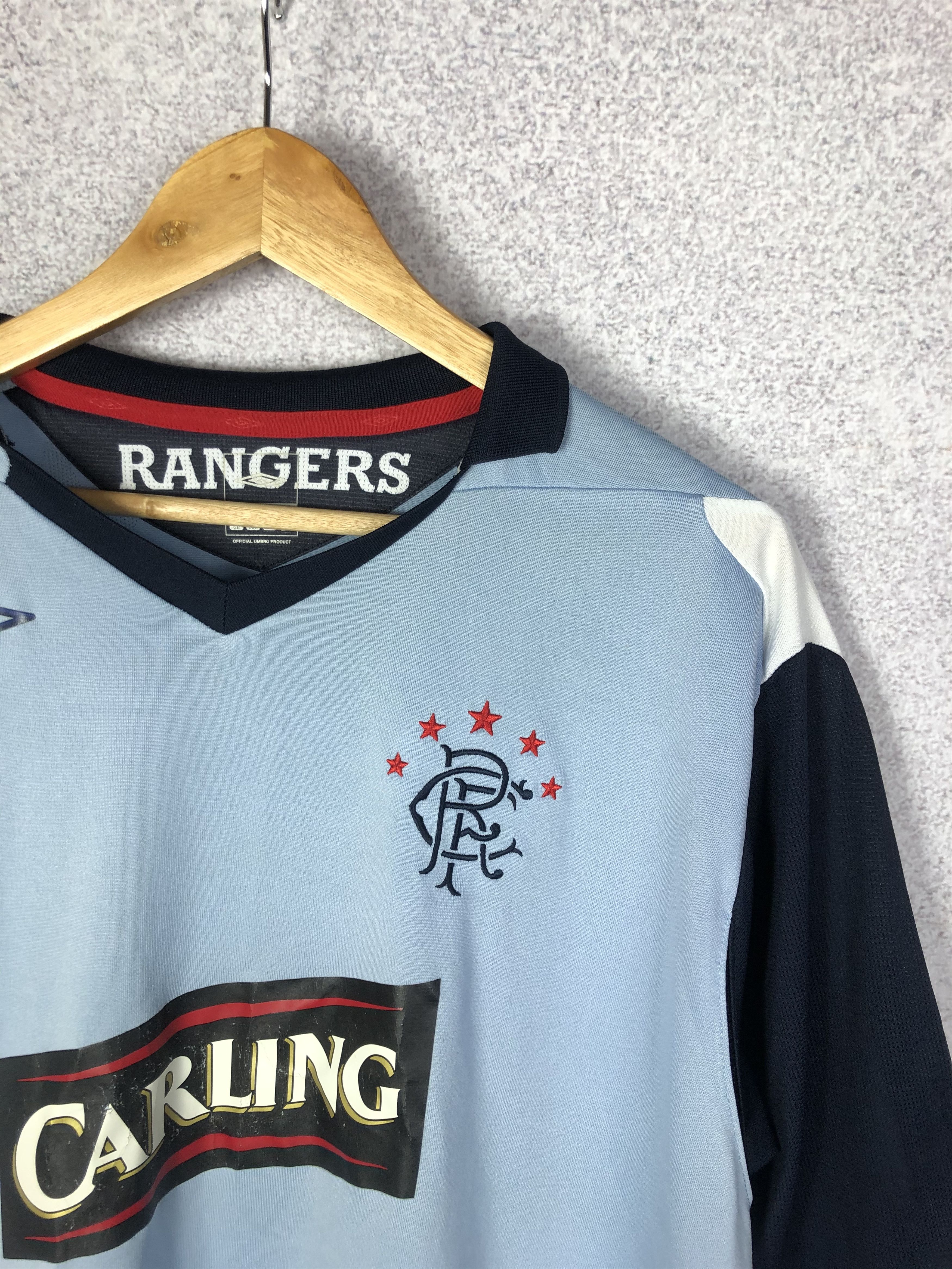 Umbro FC Rangers Vintage 2006 2007 Umbro Soccer Jersey Shirt Size US XXL / EU 58 / 5 - 3 Thumbnail