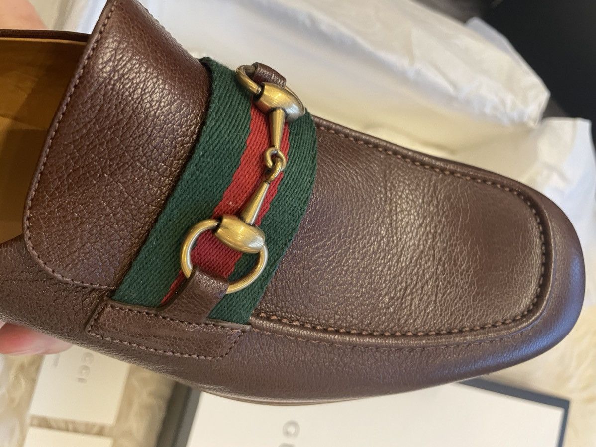 Gucci Iconic Super Classic Limited Havely Kid Leather Loafers New Size US 10.5 / EU 43-44 - 16 Thumbnail