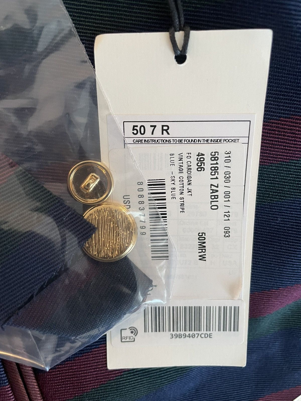 Gucci $3,300 Value Super Runway Limited Edition Tiger Logo Blazer Size 50S - 8 Thumbnail