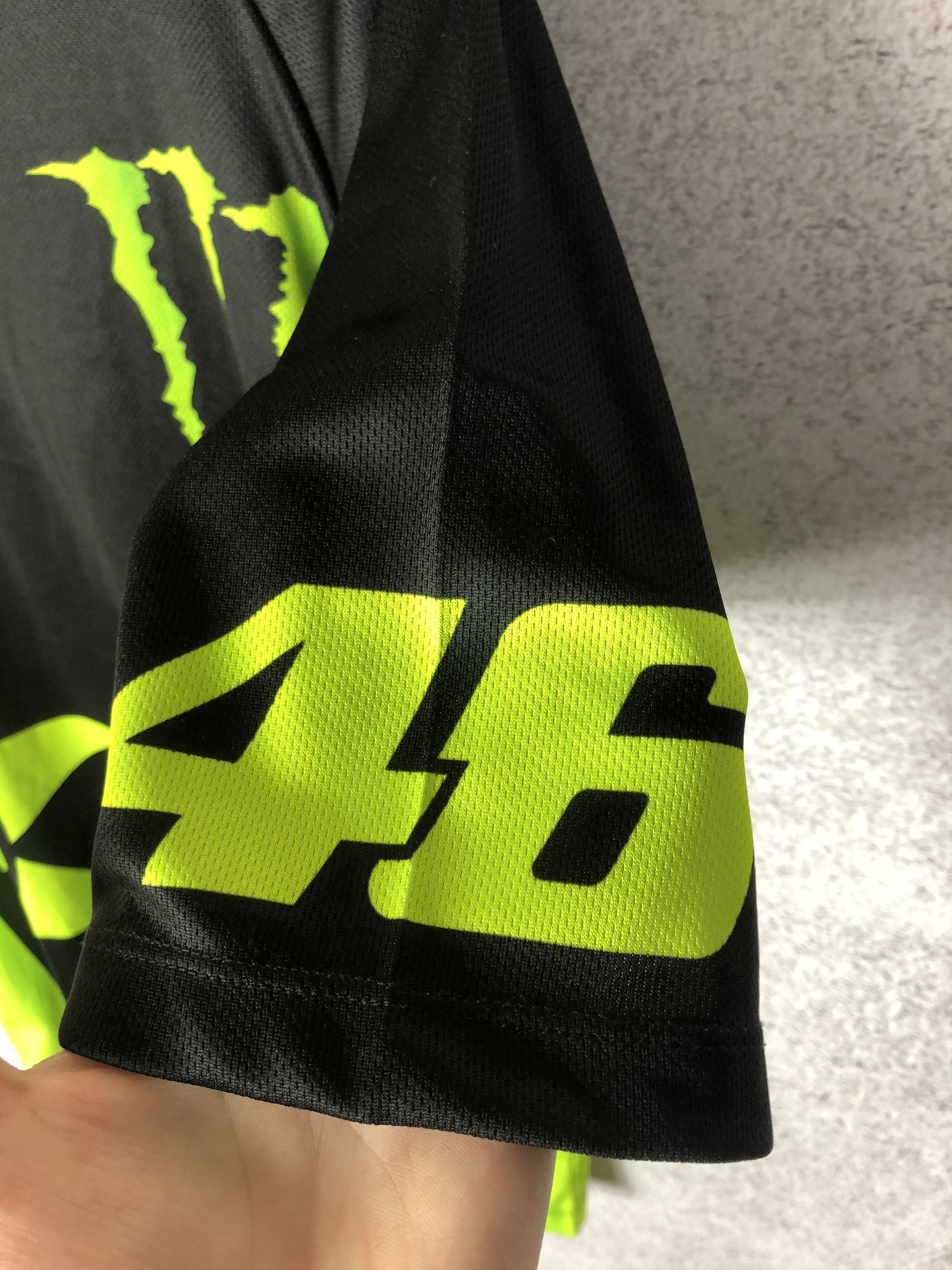 Vintage VR46 Valentino Rossi Monster Energy Racing T Shirt Size US XL / EU 56 / 4 - 5 Thumbnail