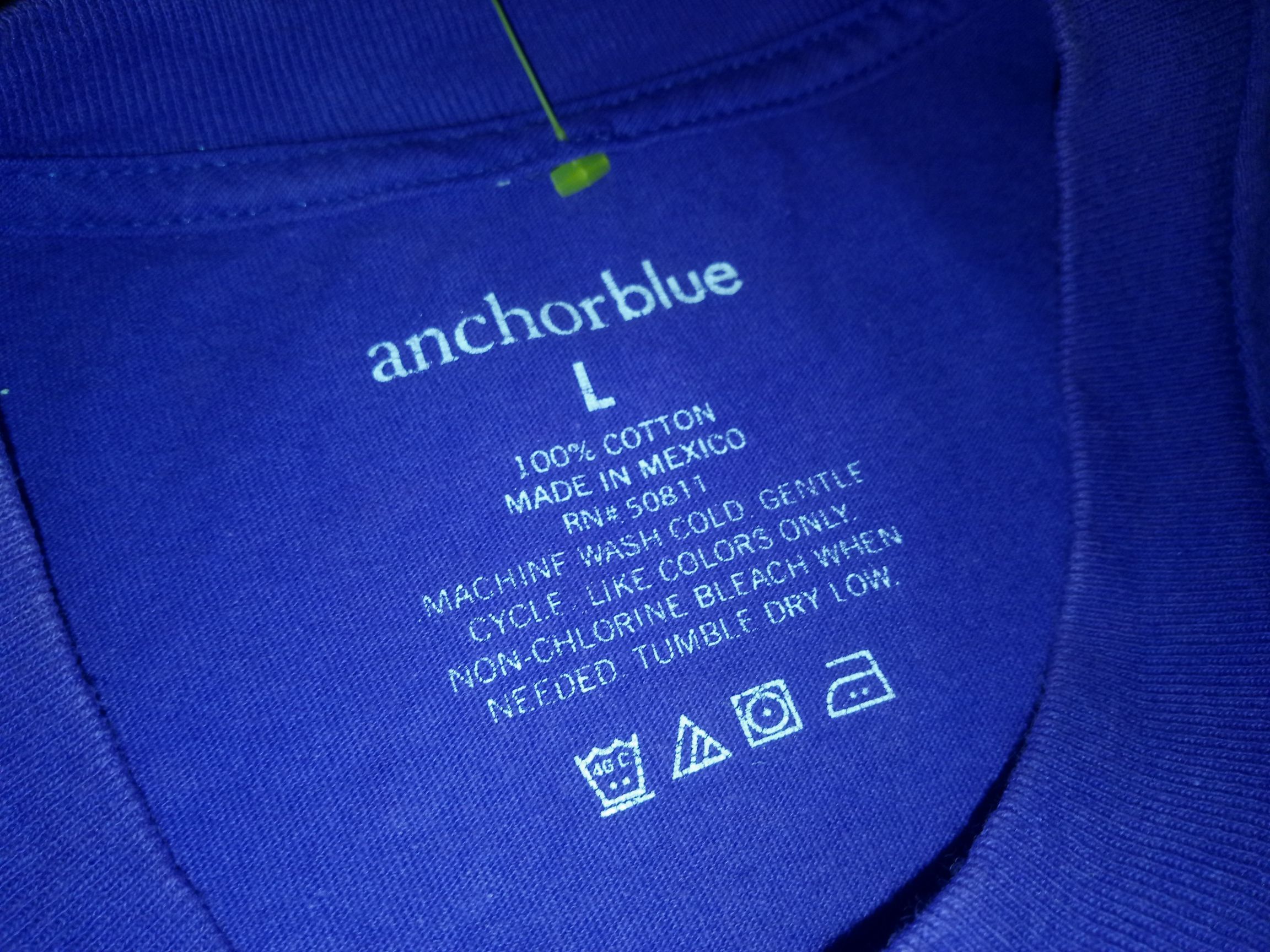 Anchor Blue Y2K Anchor Blue Run DMC tshirt band music icon rapper hiphop Size US L / EU 52-54 / 3 - 3 Thumbnail