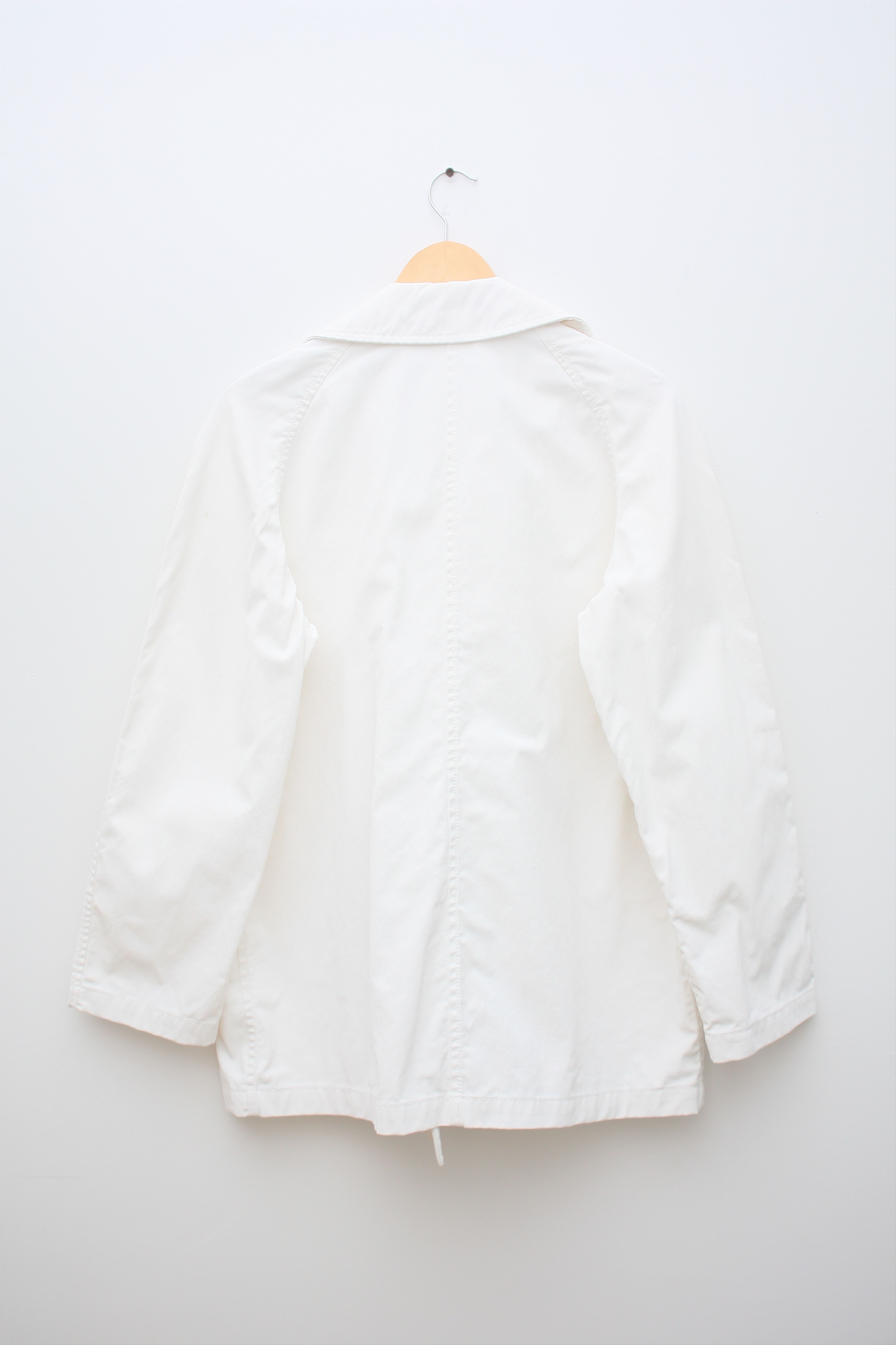 Bally Bally White Blazer Jacket Size 10 Size L / US 10 / IT 46 - 2 Thumbnail