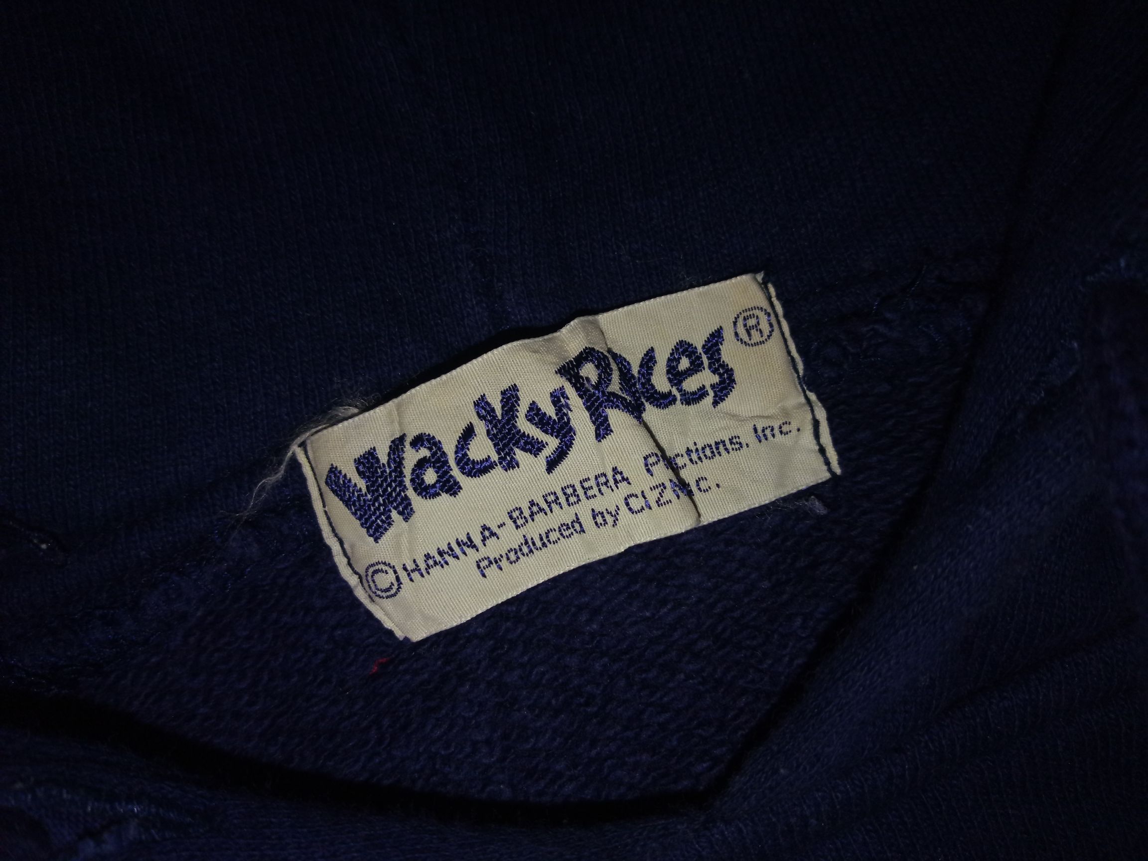 Cartoon Network Vtg Hanna Barbara Wacky Wacky Races Muttley sweater hoodie Size US S / EU 44-46 / 1 - 3 Thumbnail