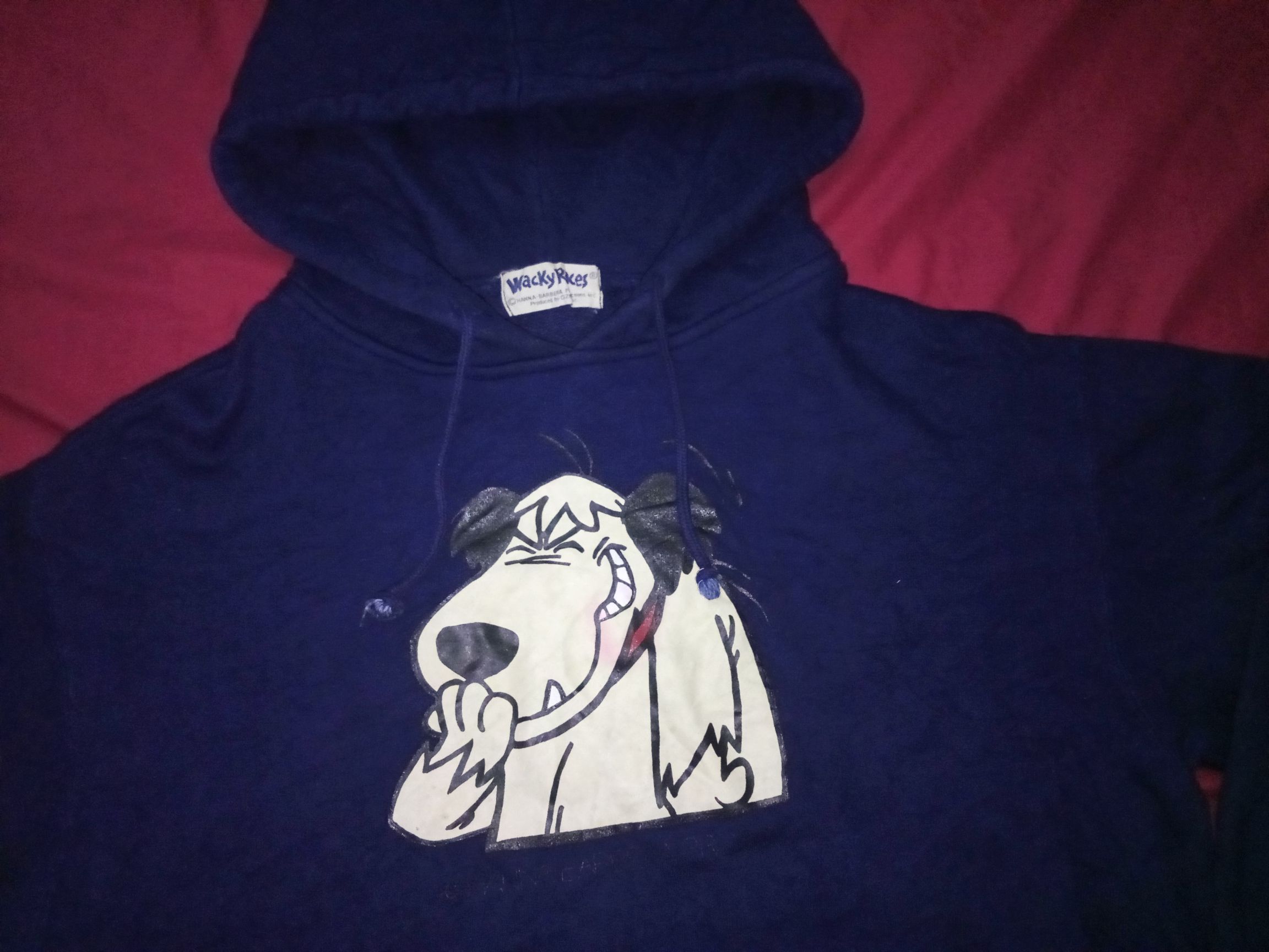 Cartoon Network Vtg Hanna Barbara Wacky Wacky Races Muttley sweater hoodie Size US S / EU 44-46 / 1 - 1 Thumbnail