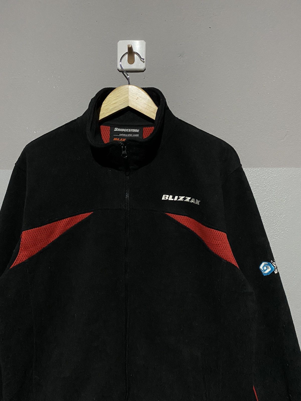Japanese Brand × Salomon Vintage Bridgestone Blizzak x Salomon Snowboards Fleece Size US L / EU 52-54 / 3 - 4 Thumbnail