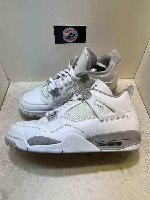 Air Jordan 4 Retro White Oreo - Size 12 - CT8527-100 - Mens