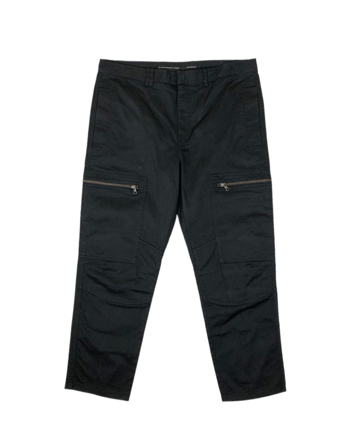 Neil Barrett Black Barrett by Neil Barrett Skinny Cropped Pants Size US 34 / EU 50 - 1 Thumbnail