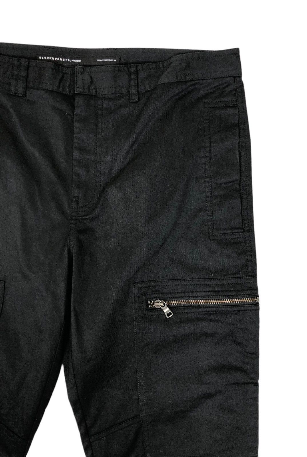 Neil Barrett Black Barrett by Neil Barrett Skinny Cropped Pants Size US 34 / EU 50 - 6 Thumbnail