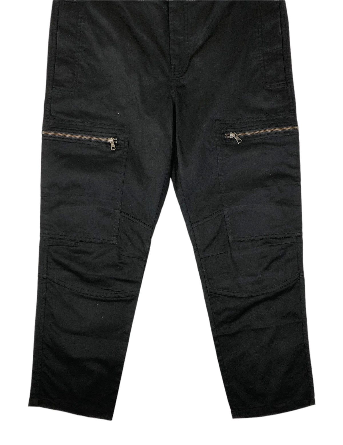 Neil Barrett Black Barrett by Neil Barrett Skinny Cropped Pants Size US 34 / EU 50 - 4 Thumbnail