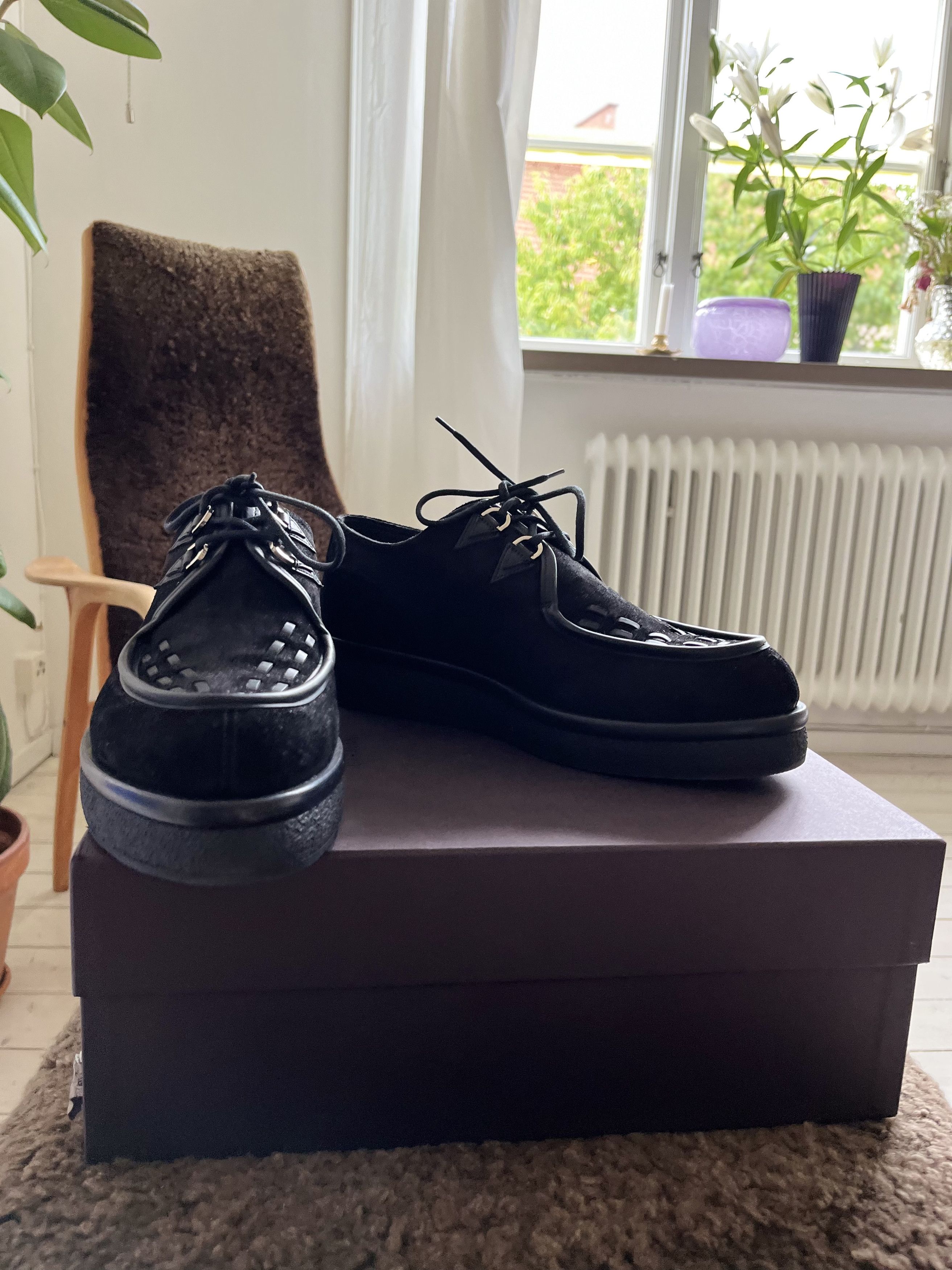 Valentino Valentino Garavani Suede Creepers Size US 9 / EU 42 - 3 Thumbnail
