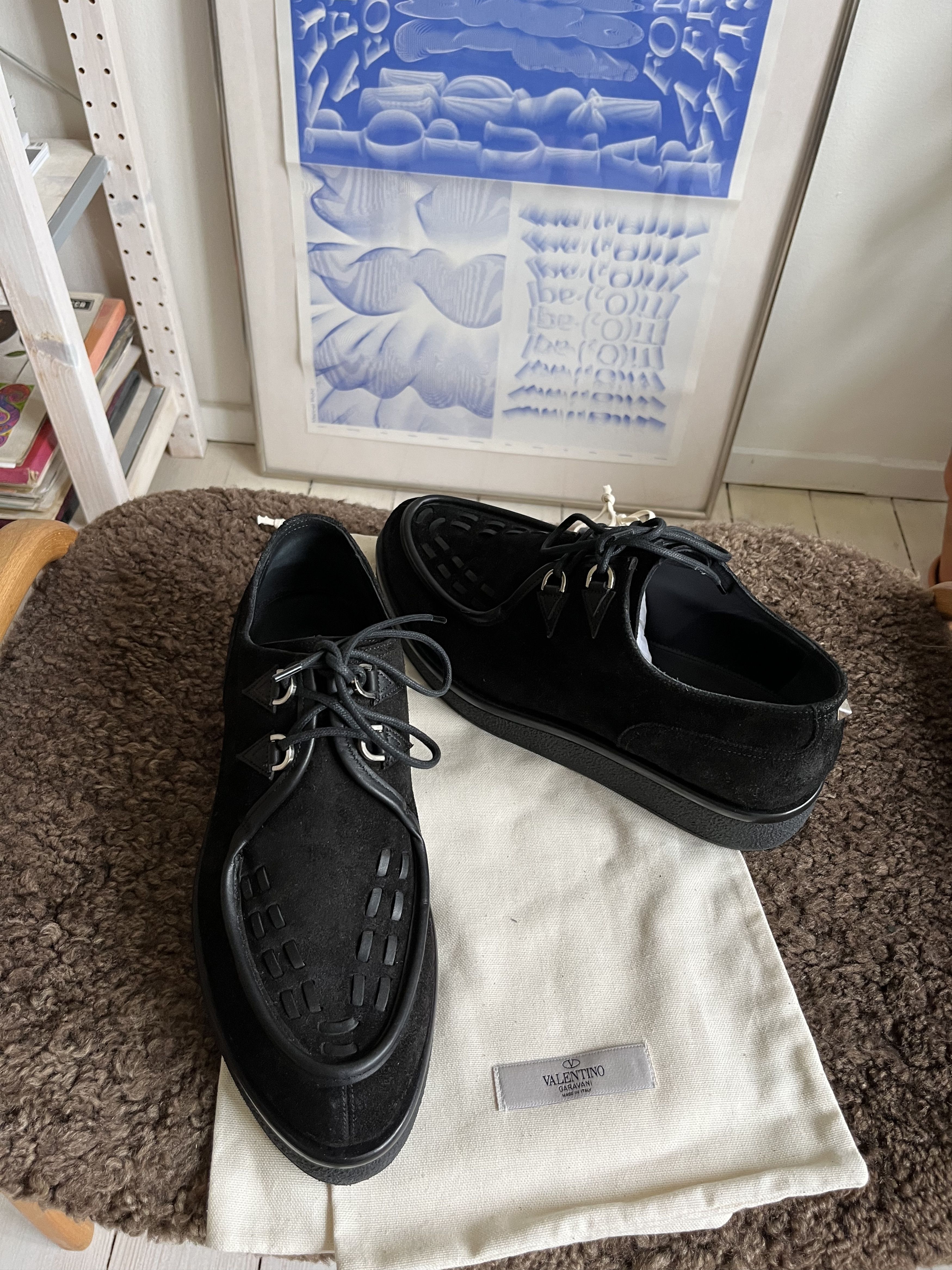 Valentino Valentino Garavani Suede Creepers Size US 9 / EU 42 - 4 Thumbnail