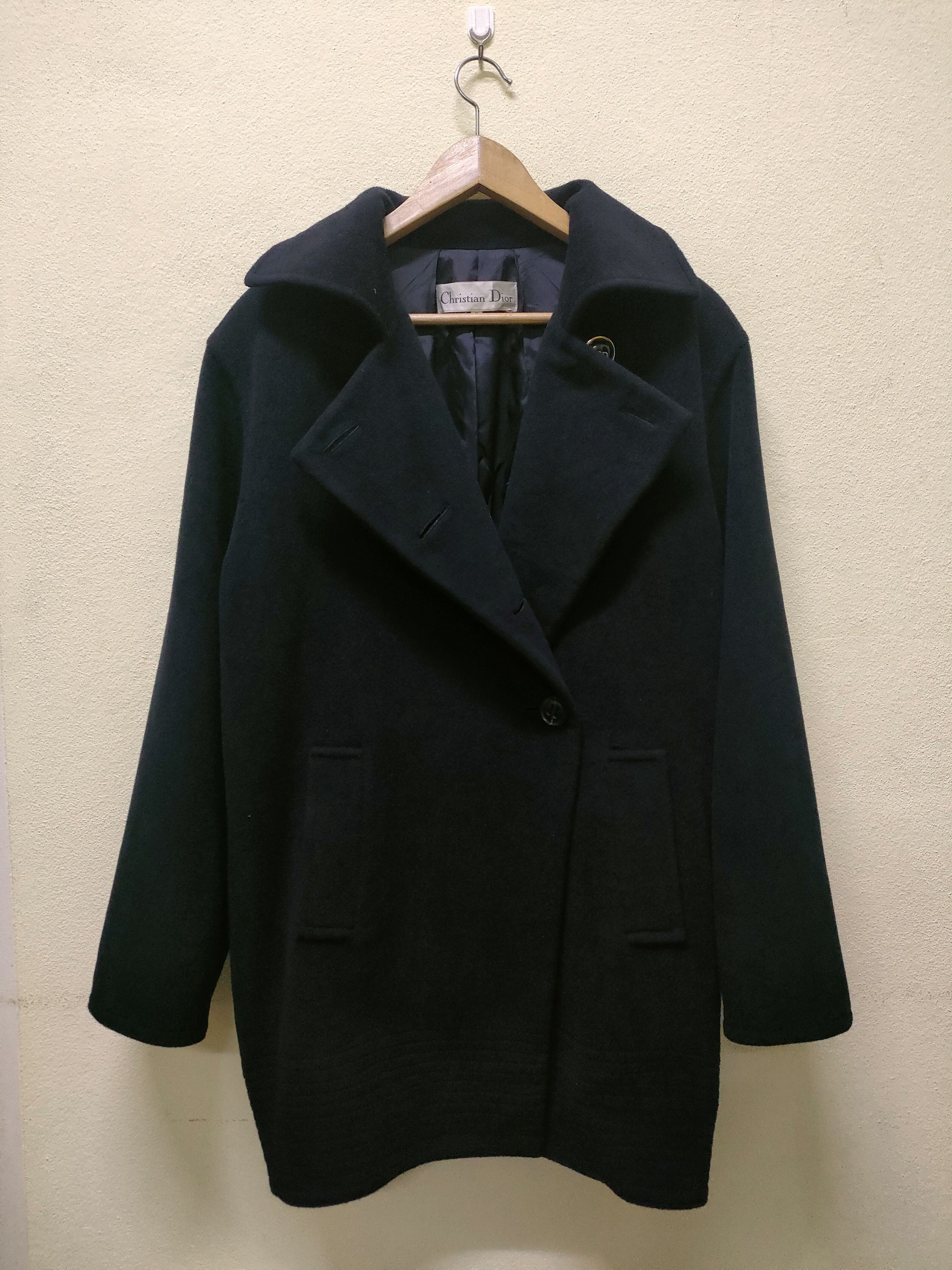 Christian Dior Monsieur Christian Dior Wool Long Jacket Size US L / EU 52-54 / 3 - 1 Thumbnail
