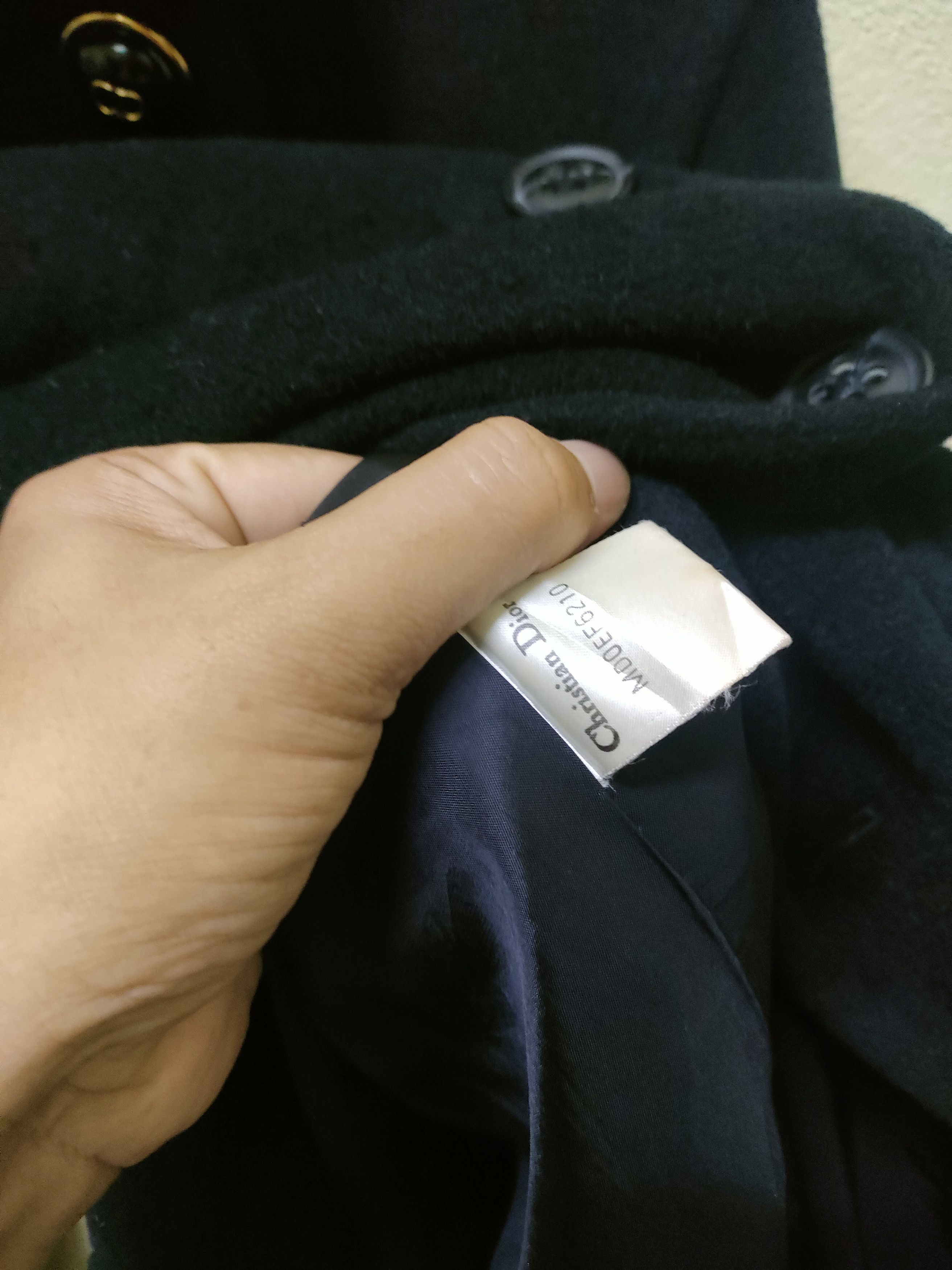 Christian Dior Monsieur Christian Dior Wool Long Jacket Size US L / EU 52-54 / 3 - 6 Thumbnail