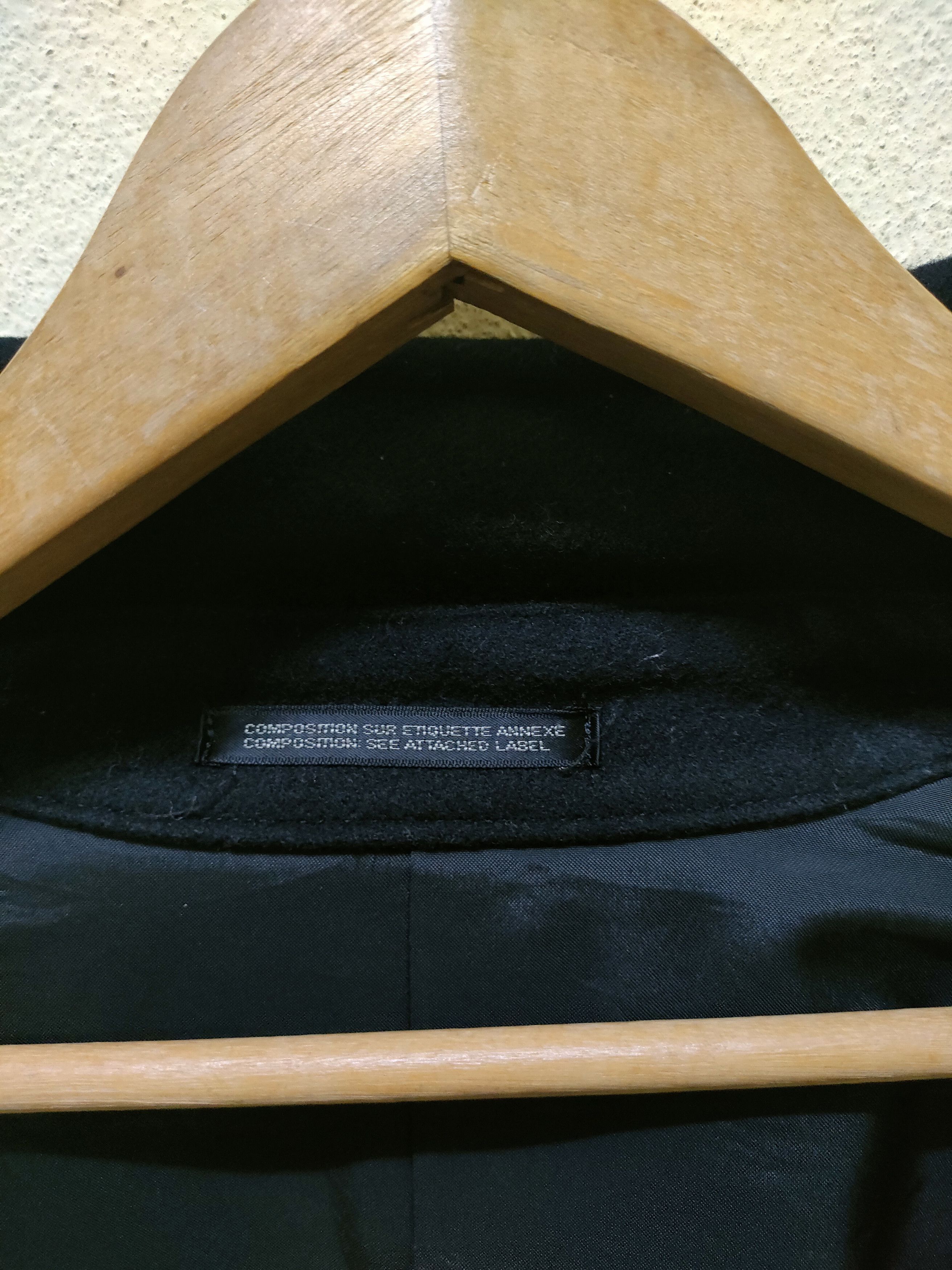 Y's × Yohji Yamamoto Yohji Yamamoto Wool Long Jacket Size US L / EU 52-54 / 3 - 6 Thumbnail