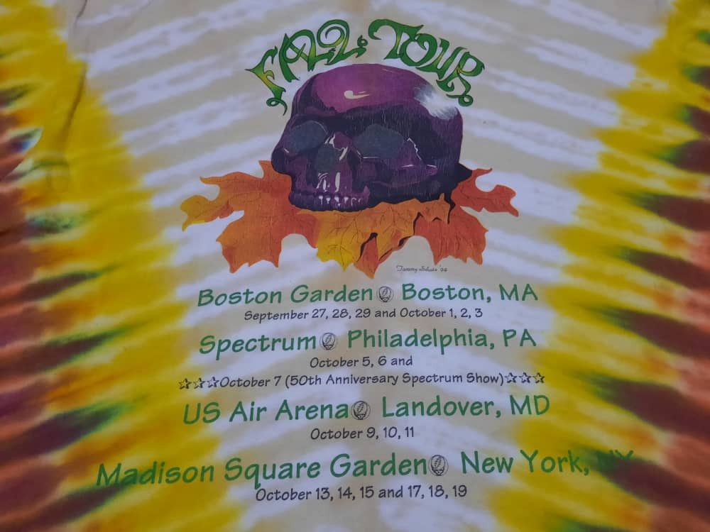 Vintage Grateful Dead Vintage Tie Dye Music Band Rock Tee Size US L / EU 52-54 / 3 - 3 Thumbnail