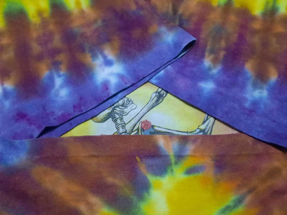 Vintage Grateful Dead Vintage Tie Dye Music Band Rock Tee Size US L / EU 52-54 / 3 - 8 Thumbnail