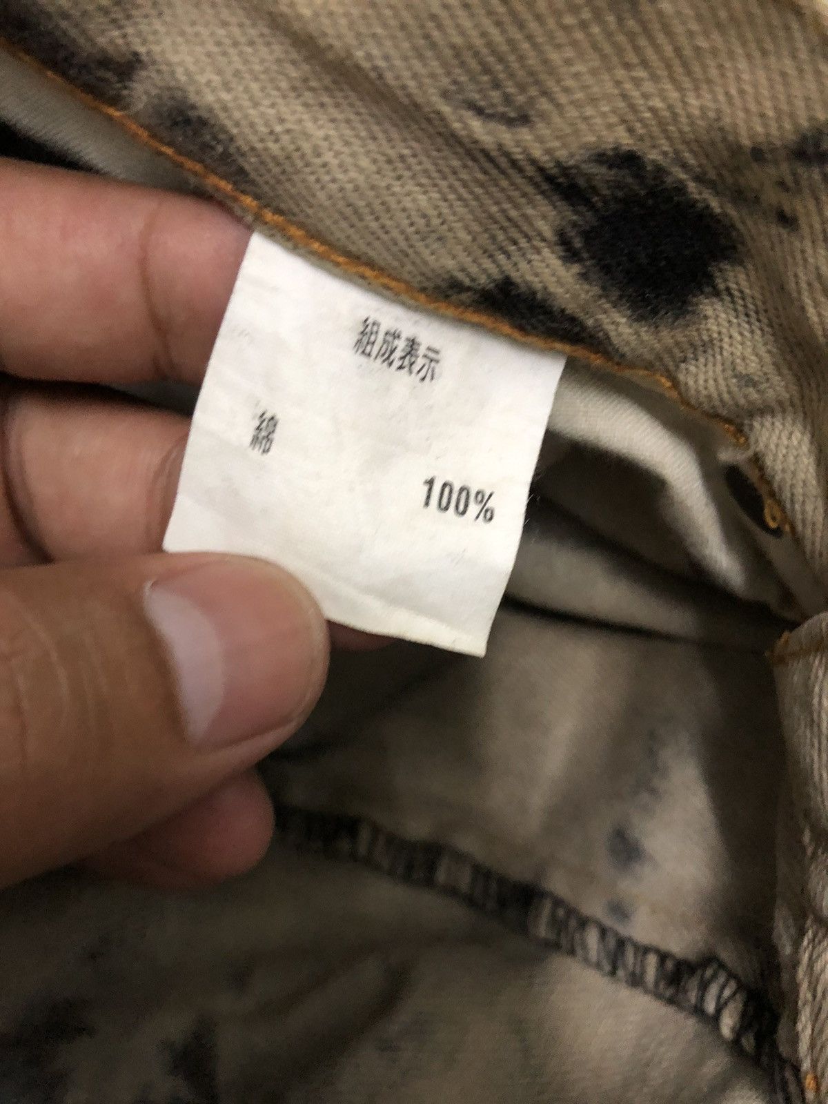 Japanese Brand Rare acid wash bootcut jeans like hysteric Size US 29 - 9 Thumbnail