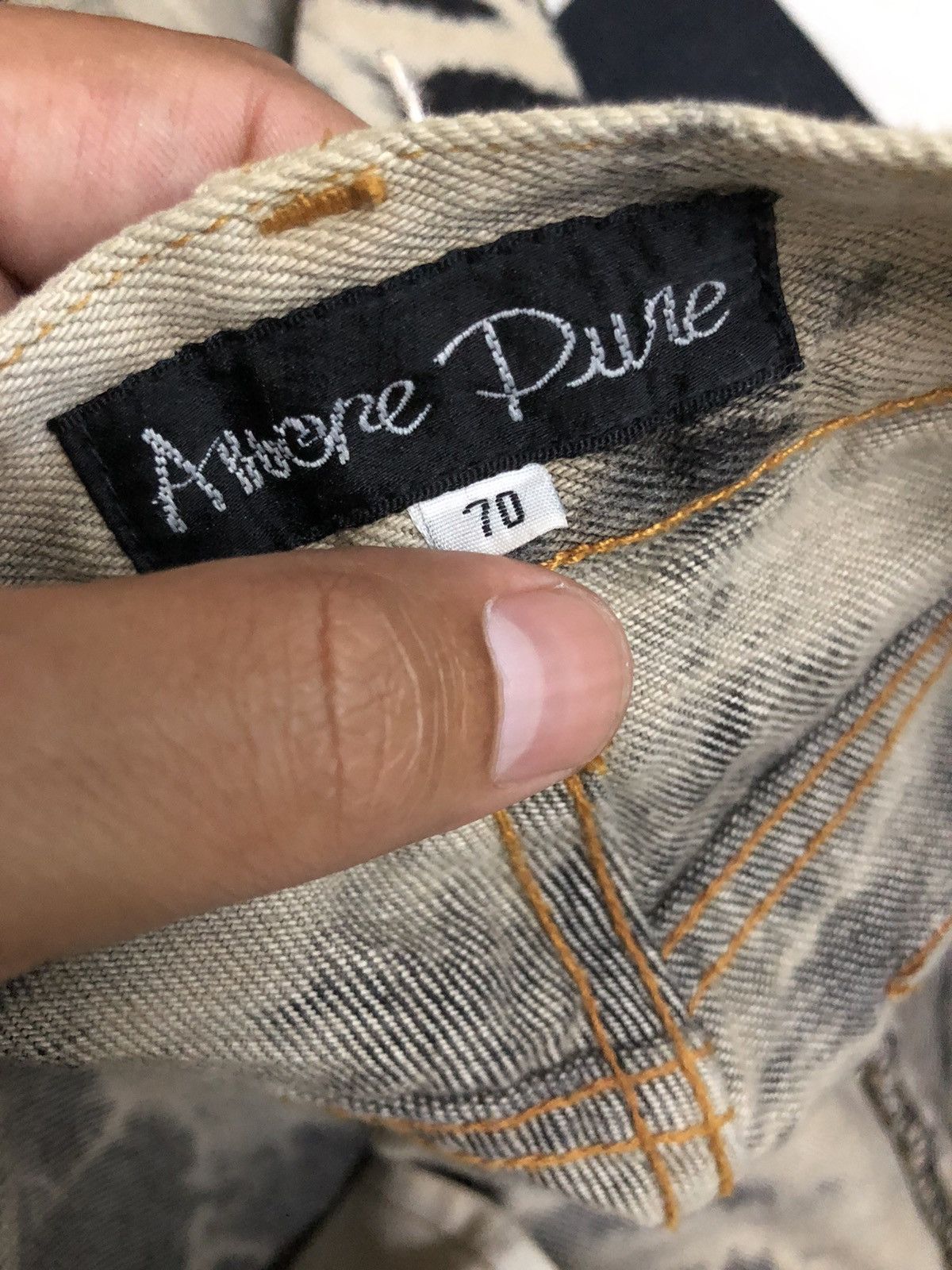 Japanese Brand Rare acid wash bootcut jeans like hysteric Size US 29 - 8 Thumbnail
